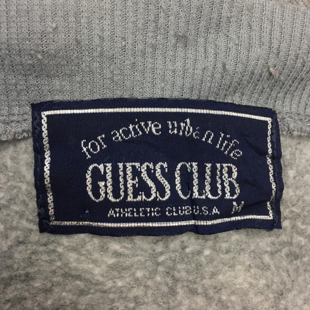 Guess Vtg GUESS CLUB Striped Crewneck Sweatshirt Spell Out Size M / US 6-8 / IT 42-44 - 4 Thumbnail