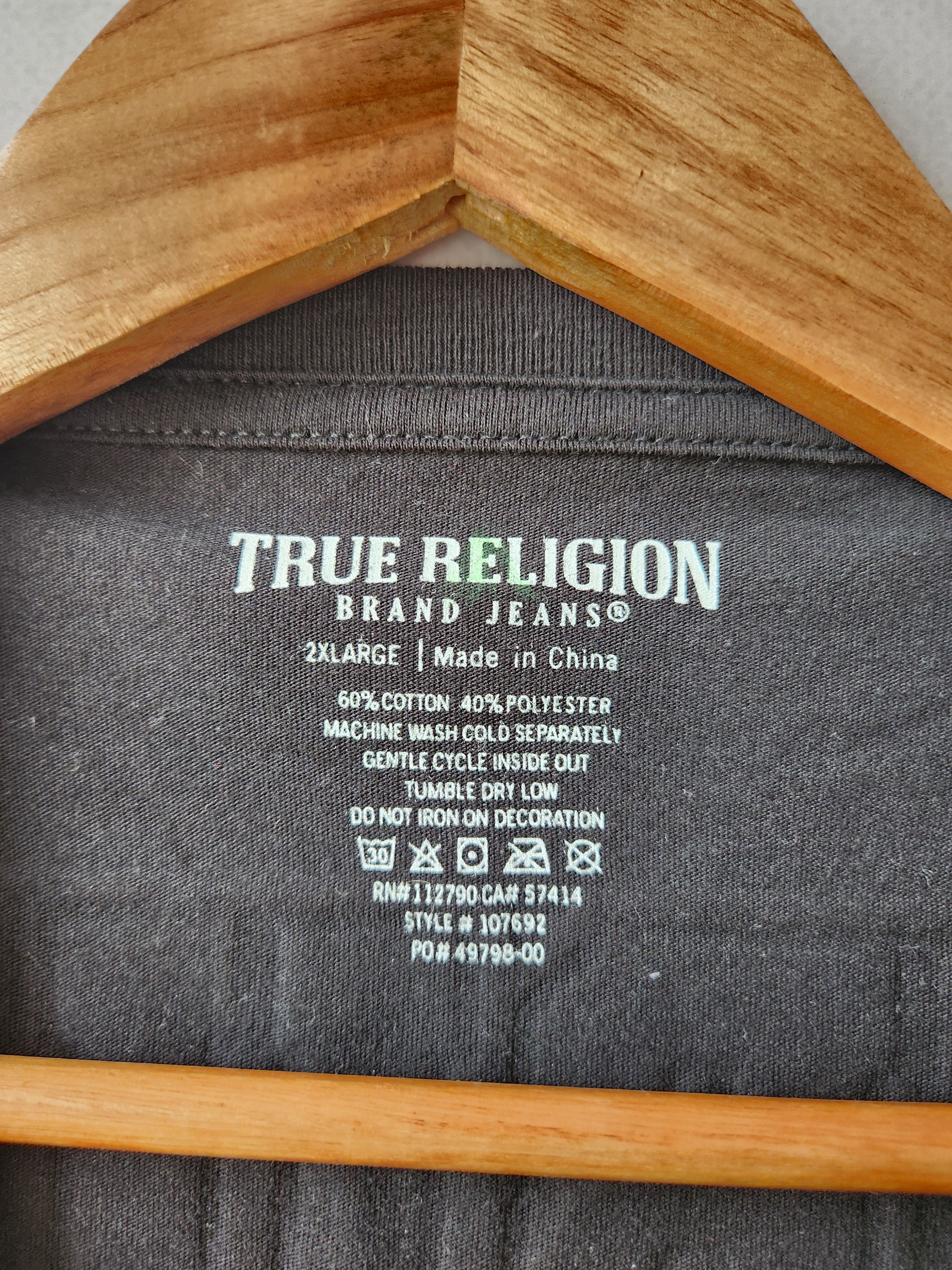 True Religion True Religion TR ESTD Buddha Tee Size US XXL / EU 58 / 5 - 7 Thumbnail