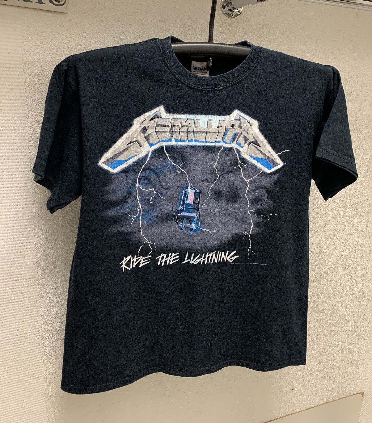 Metallica Metallica Ride the lighting vintage rock band t-shirt M 2007 Size US M / EU 48-50 / 2 - 1 Thumbnail