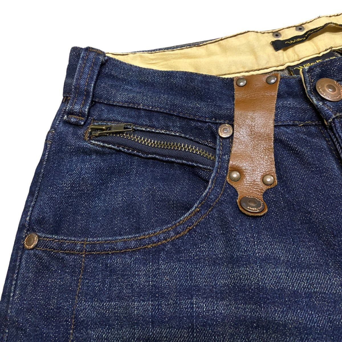 If Six Was Nine × Japanese Brand × Le Grande Bleu (L.G.B.) Rare Vintage Japaness Brand Willey Knox Flared Jeans 2000s Size US 30 / EU 46 - 9 Thumbnail