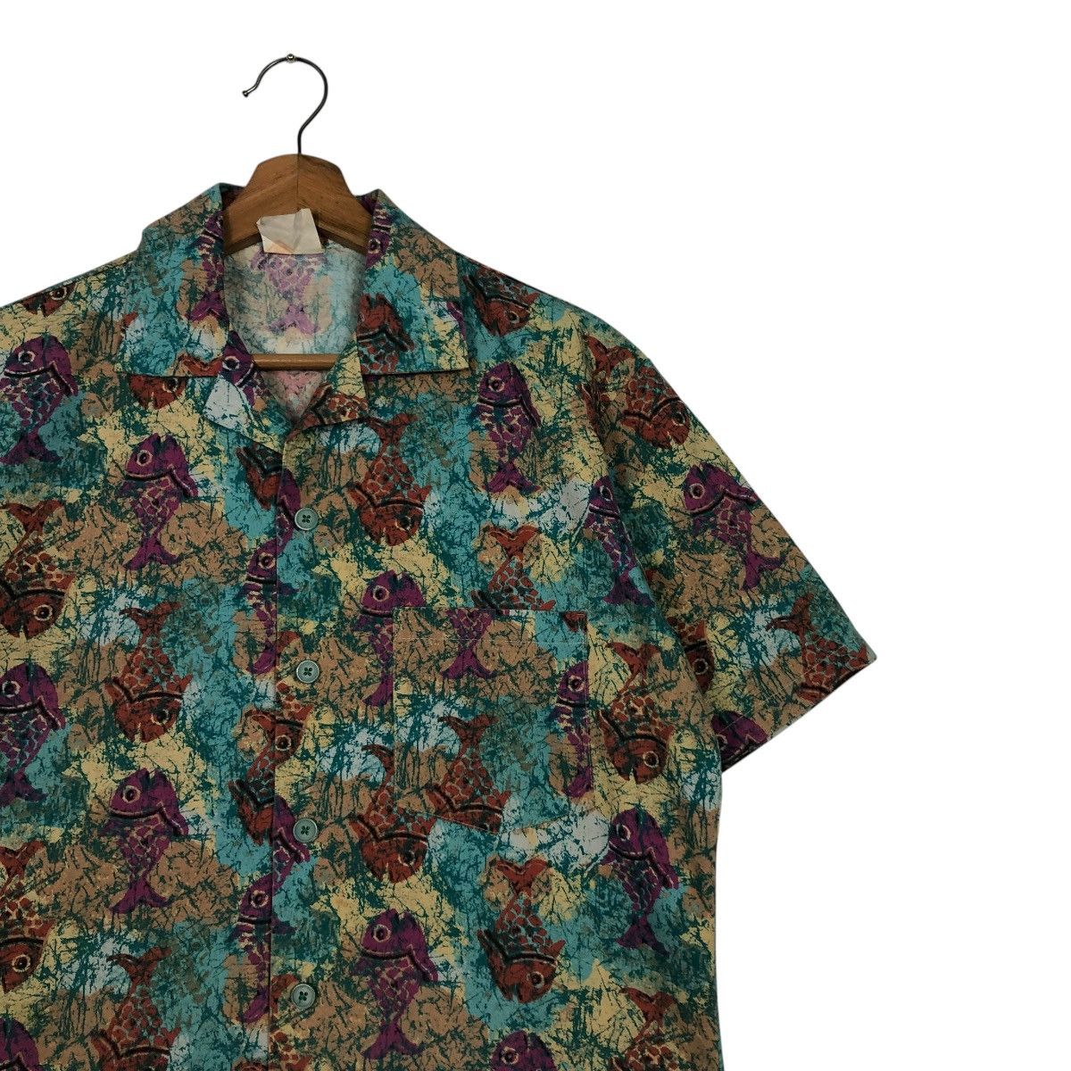 Vintage 🔥VINTAGE SHIRT BUTTON HAWAII FULL PRINT FLOWER Size US S / EU 44-46 / 1 - 8 Thumbnail