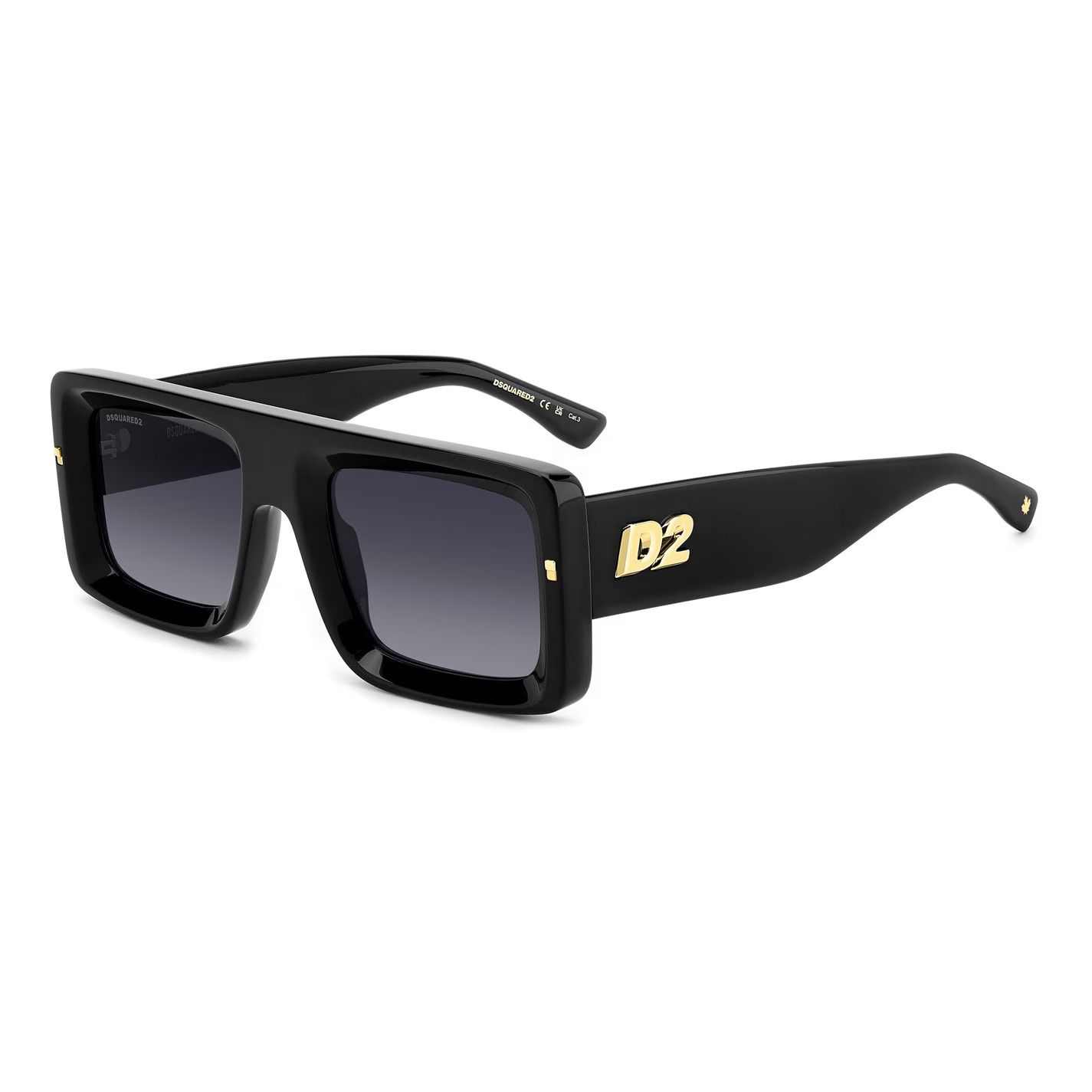 Dsquared2 o1g2r1mq0426 Size: 53CM / Round Sunglasses in Black Size ONE SIZE - 2 Thumbnail
