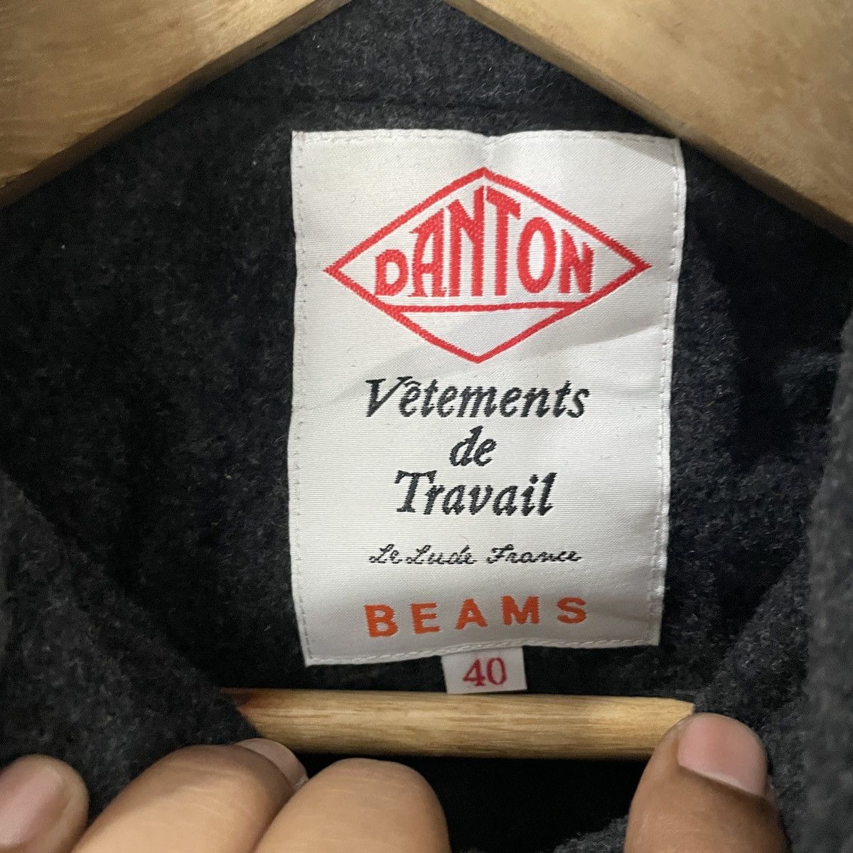 Danton Vintage Danton X Beams Vetements De Travail Puffer Jacket Size US M / EU 48-50 / 2 - 5 Thumbnail