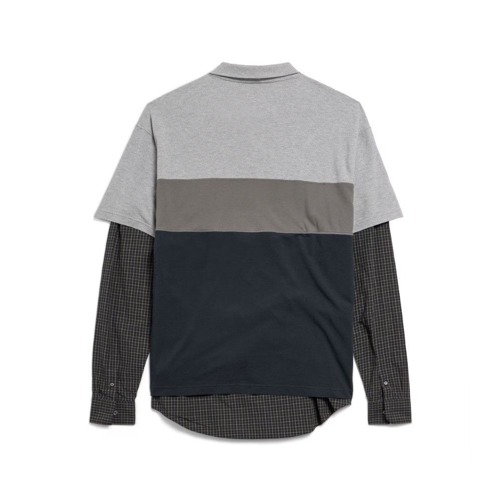 Balenciaga o1in1g0526 Unity Polo Shirt in Multicolor Size US L / EU 52-54 / 3 - 4 Thumbnail