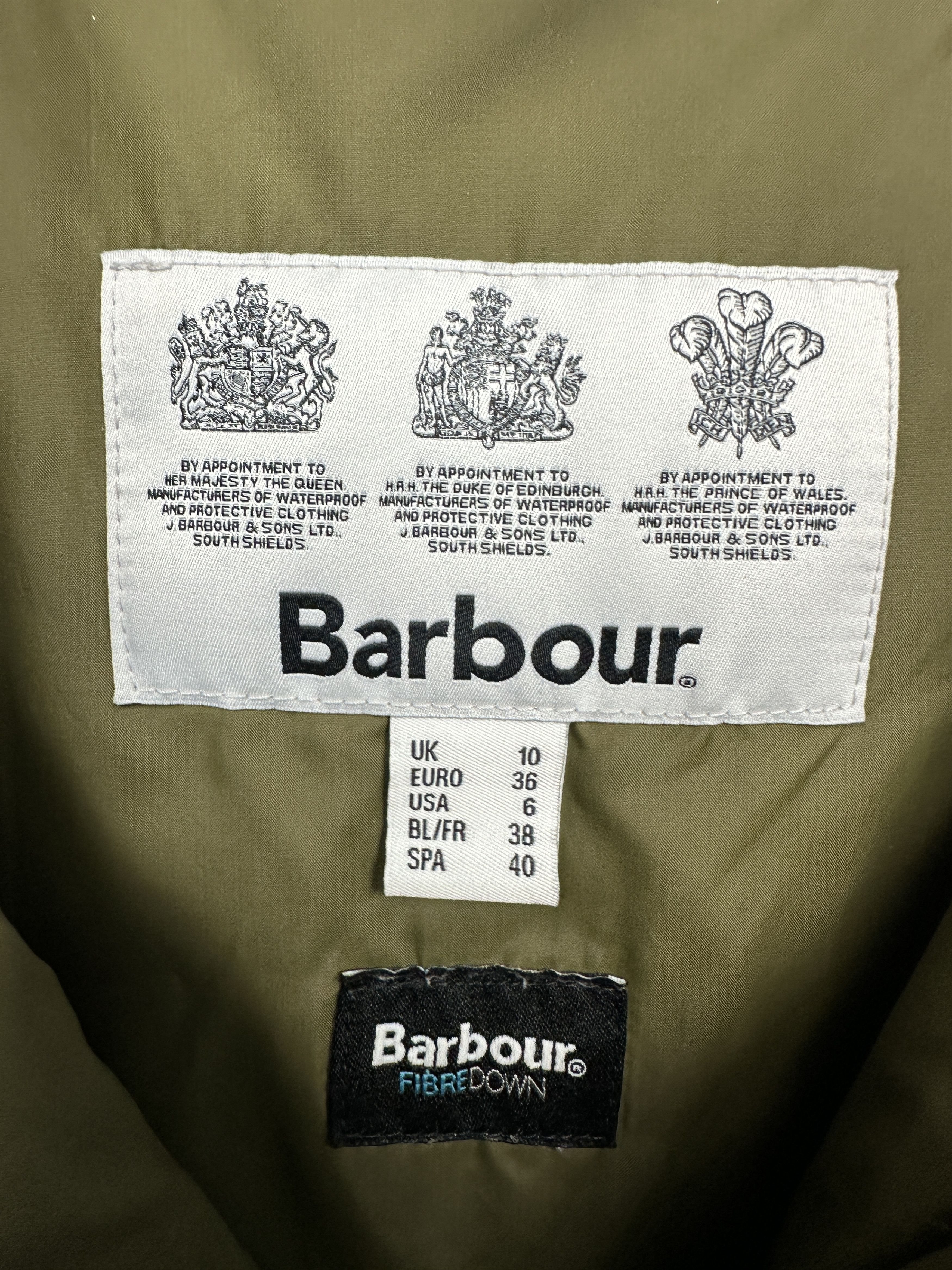 Barbour Barbour Womens Bayside Quilted Jacket Size M / US 6-8 / IT 42-44 - 4 Thumbnail