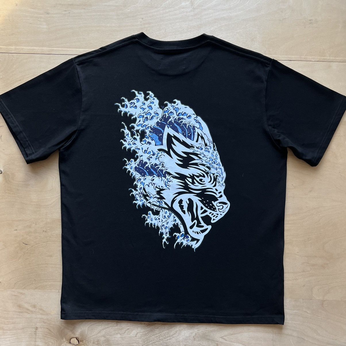 Darc Sport × Streetwear Darc Sport Shirt 3XL Black Wave Wolf