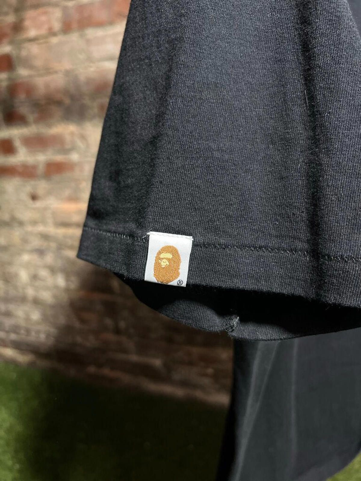 Bape Bape Ape Head Tee Black Sz. L Size ONE SIZE - 6 Thumbnail