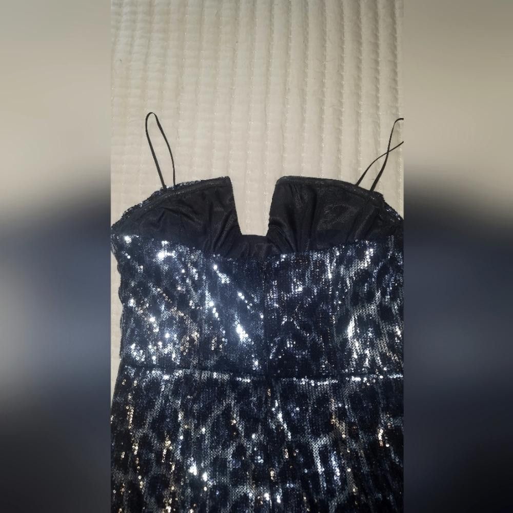 Zara Zara Sequin Dress Size Medium Size M / US 6-8 / IT 42-44 - 3 Thumbnail