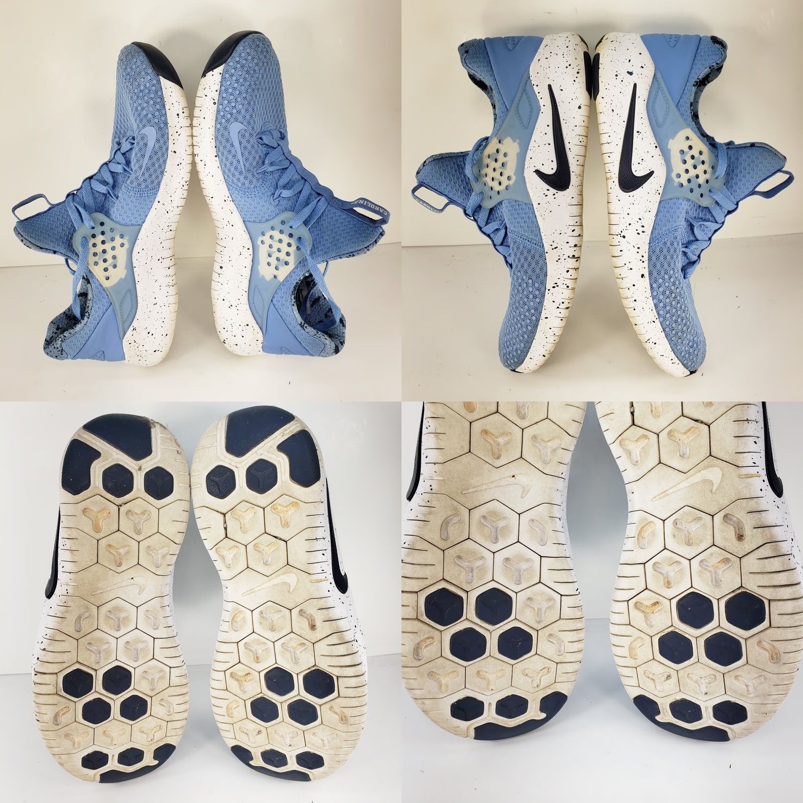 Nike Nike Free Trainer 8 UNC North Carolina Tarheels AR0407-400 Men’s 7.5 Blue Solid Lace Up Cross Training Shoes, Vintage No, Rare Size US 7 / EU 40 - 9 Thumbnail