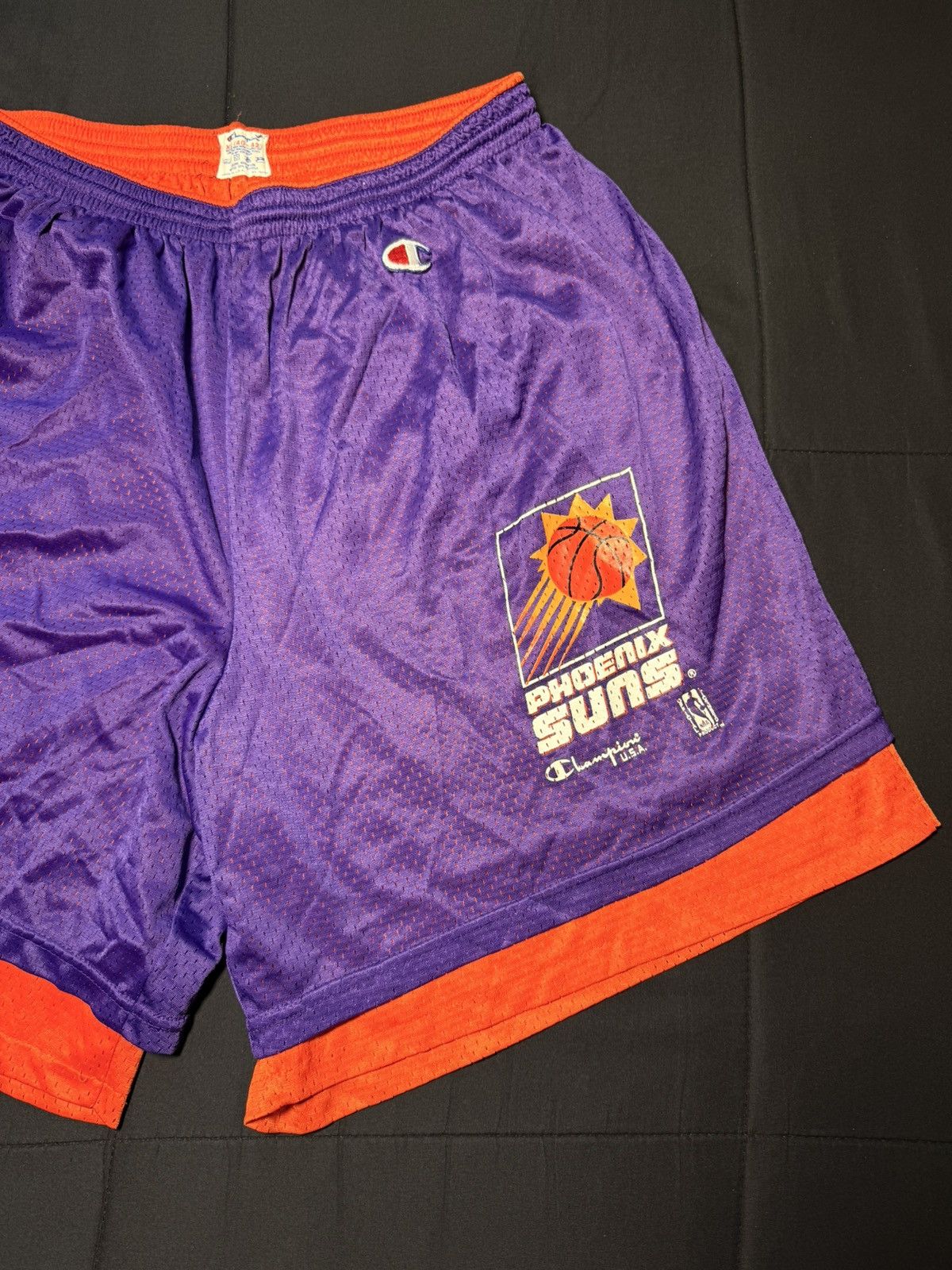 Champion Vintage 90s Champion NBA Phoenix Suns Basketball Shorts XL Size US 36 / EU 52 - 2 Thumbnail