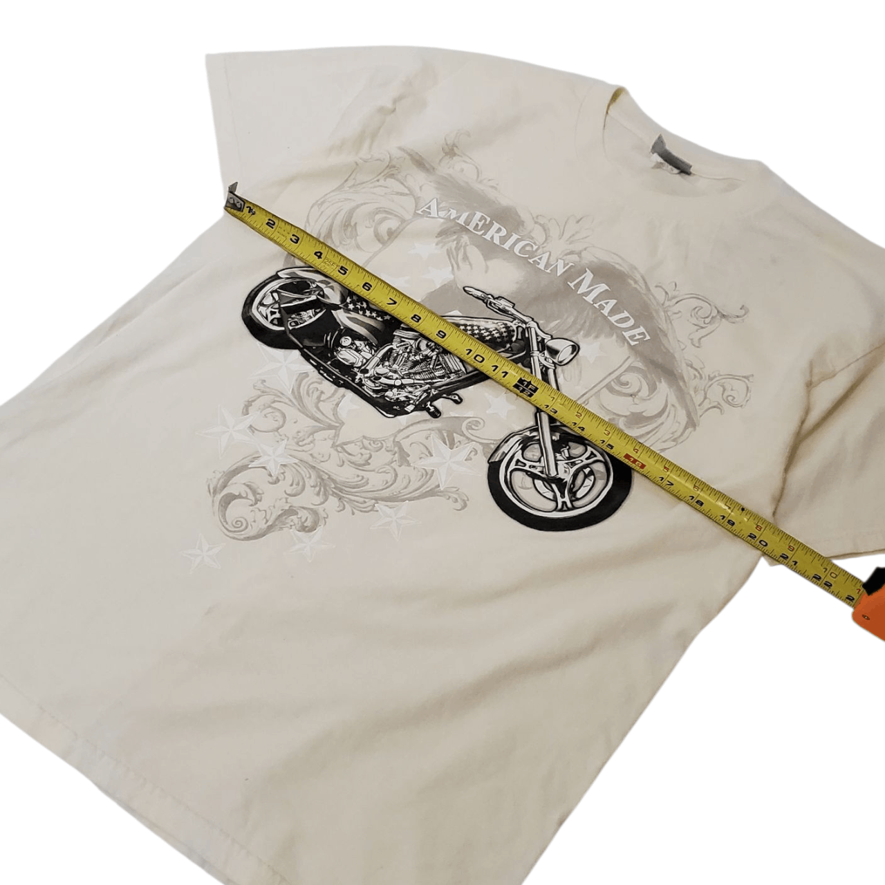 Vintage Y2K American Made Chopper Motorcycle T-Shirt Size US L / EU 52-54 / 3 - 5 Thumbnail