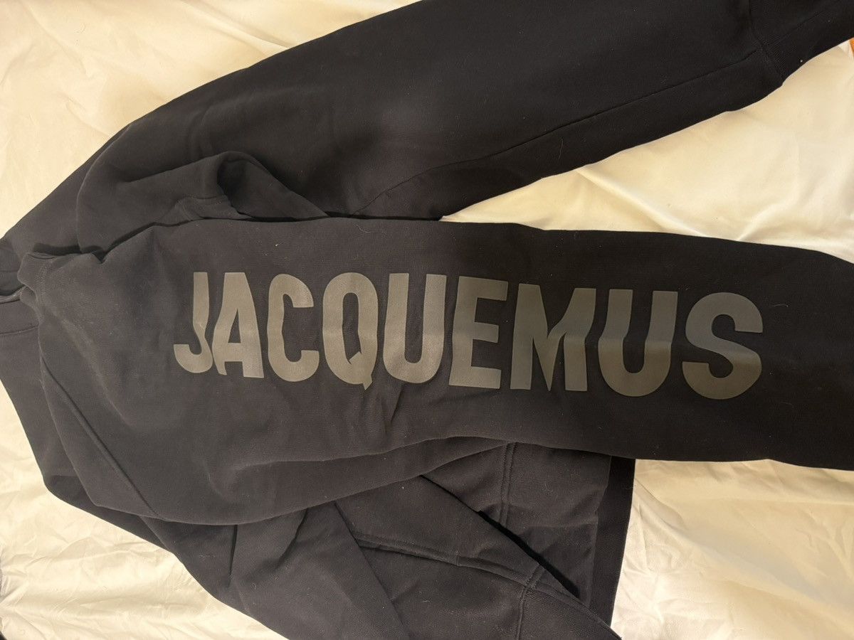 Jacquemus Le Sweatshirt Typo cotton top XL Size US XL / EU 56 / 4 - 3 Thumbnail