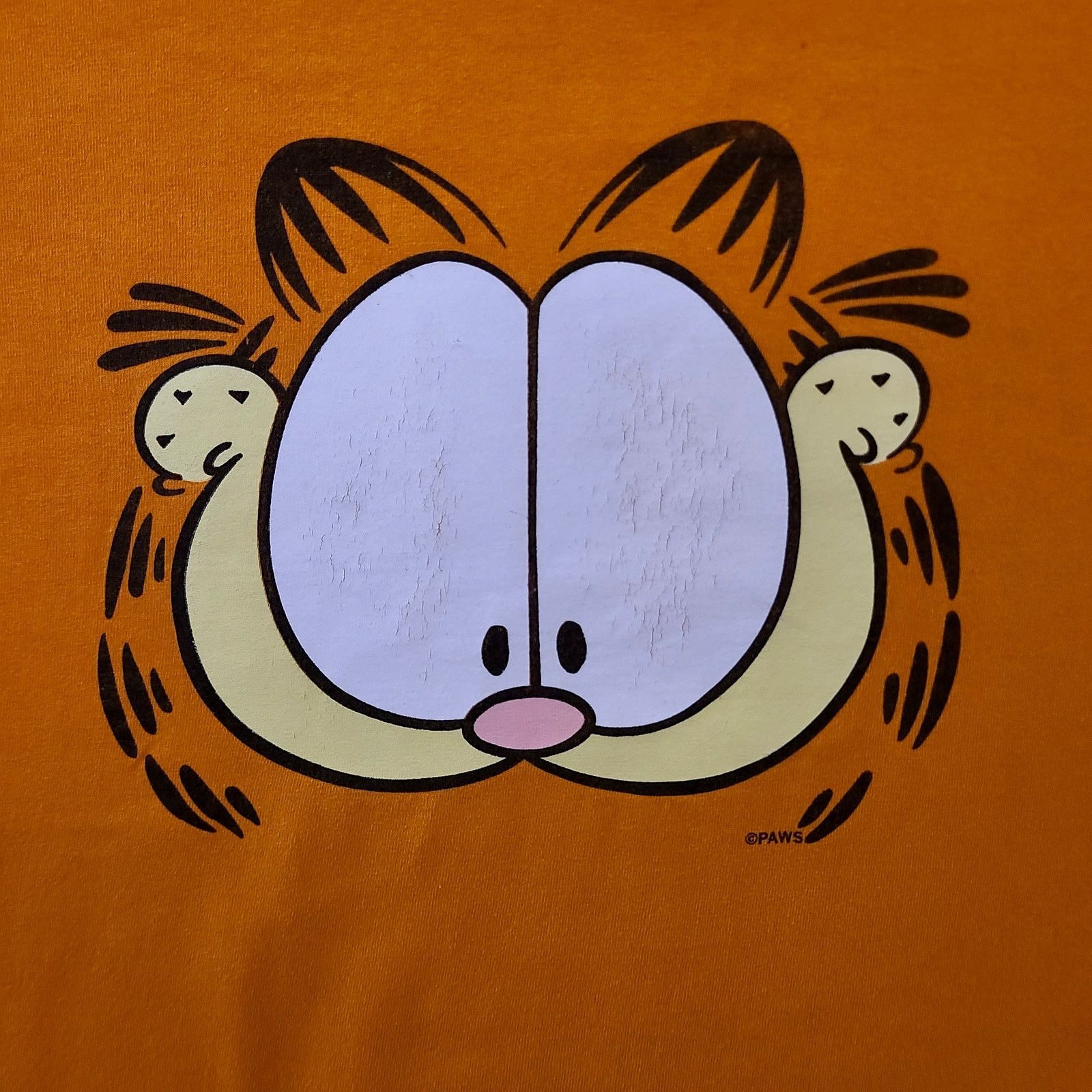 Other Vintage Garfield Paws Shirt Mens Large Orange Graphic Size US L / EU 52-54 / 3 - 3 Thumbnail