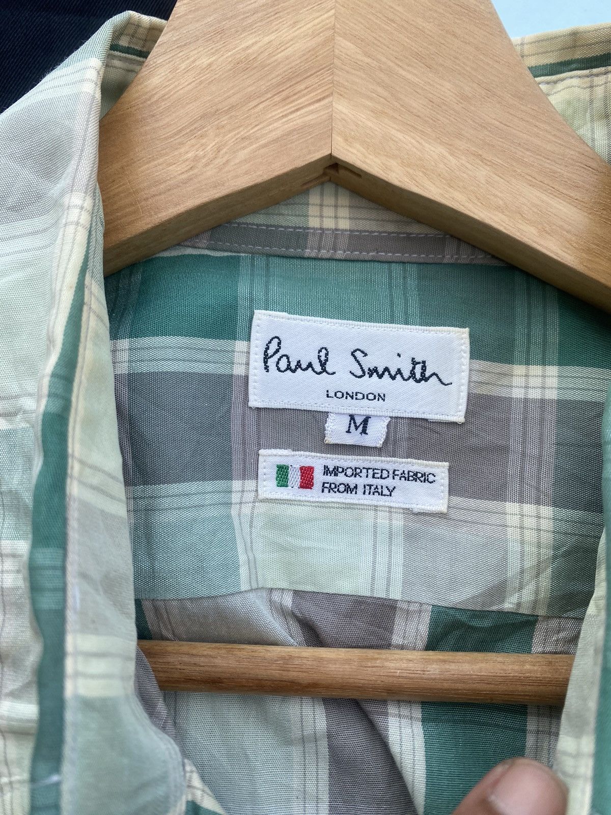 Paul Smith Rare Vintage Paul Smith Checkered Buttons Up Shirt Size US M / EU 48-50 / 2 - 8 Thumbnail