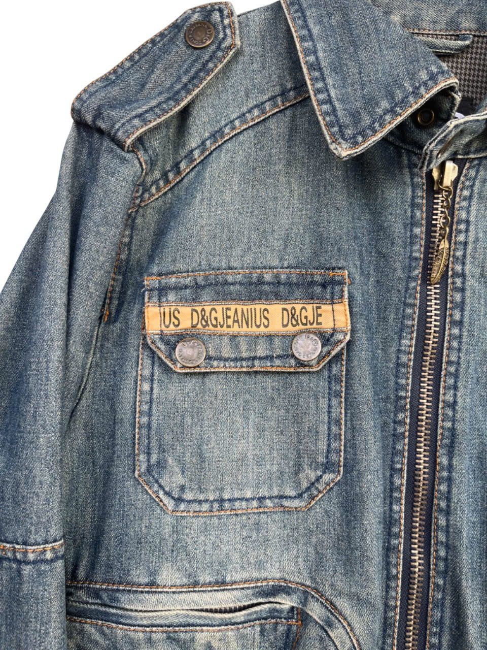 Dolce & Gabbana Dolce & Gabbana Demin Jackets Size US M / EU 48-50 / 2 - 2 Thumbnail