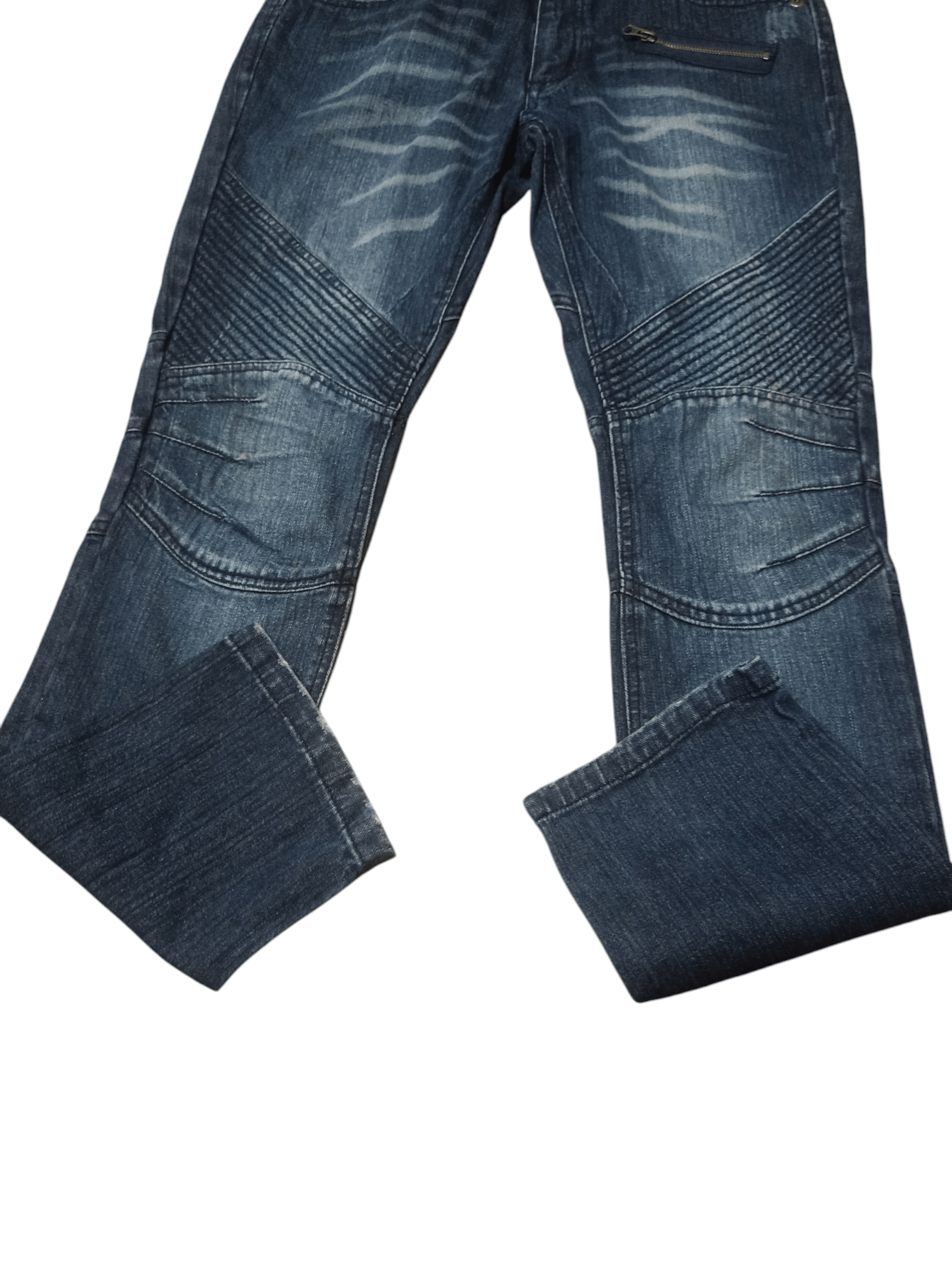 If Six Was Nine × Japanese Brand × Le Grande Bleu (L.G.B.) Justice Denim Punk Style Slim Fit bikers Size US 32 / EU 48 - 8 Thumbnail