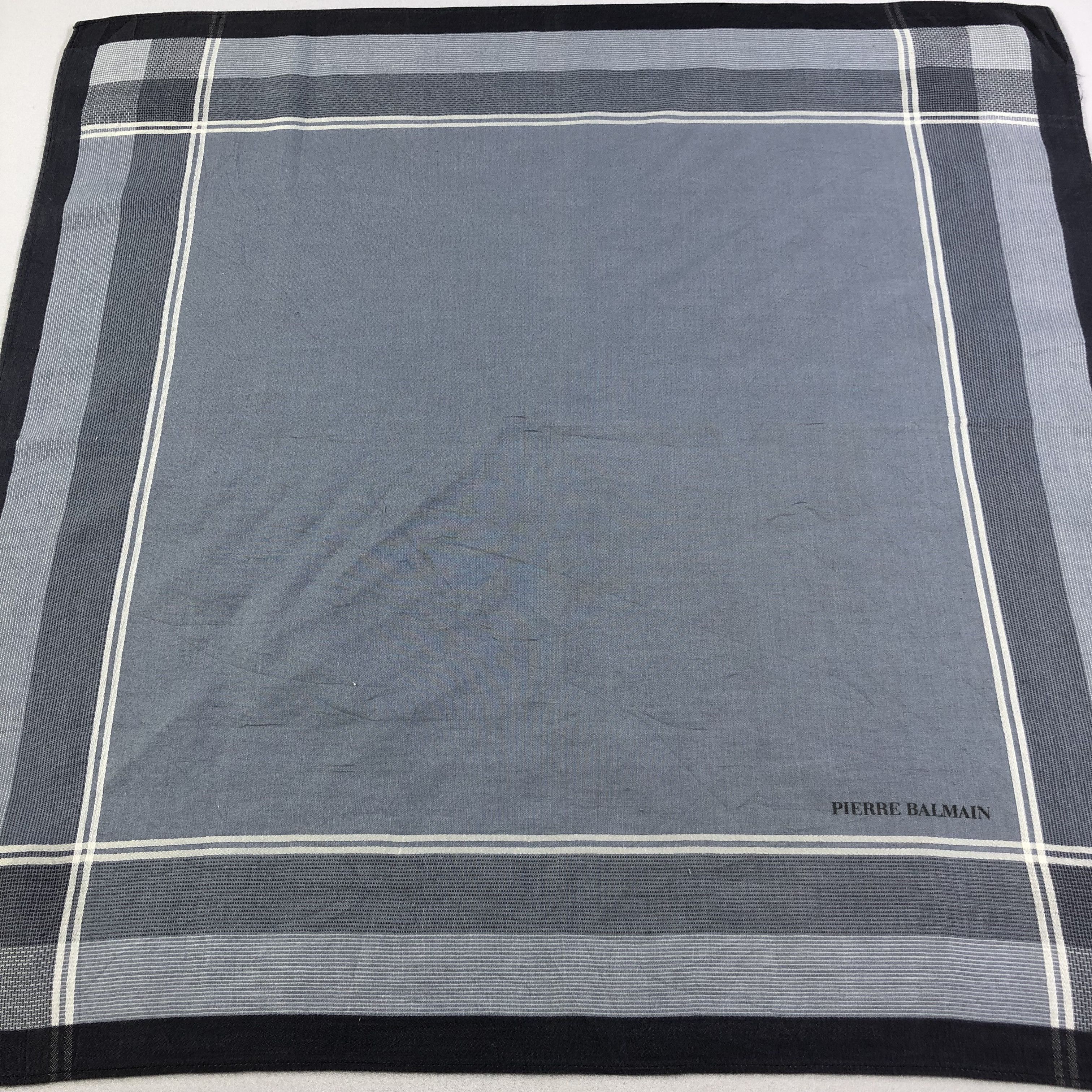 Vintage Pierre Balmain Handkerchief Neckerchief Bandana H2198 Size ONE SIZE - 5 Thumbnail