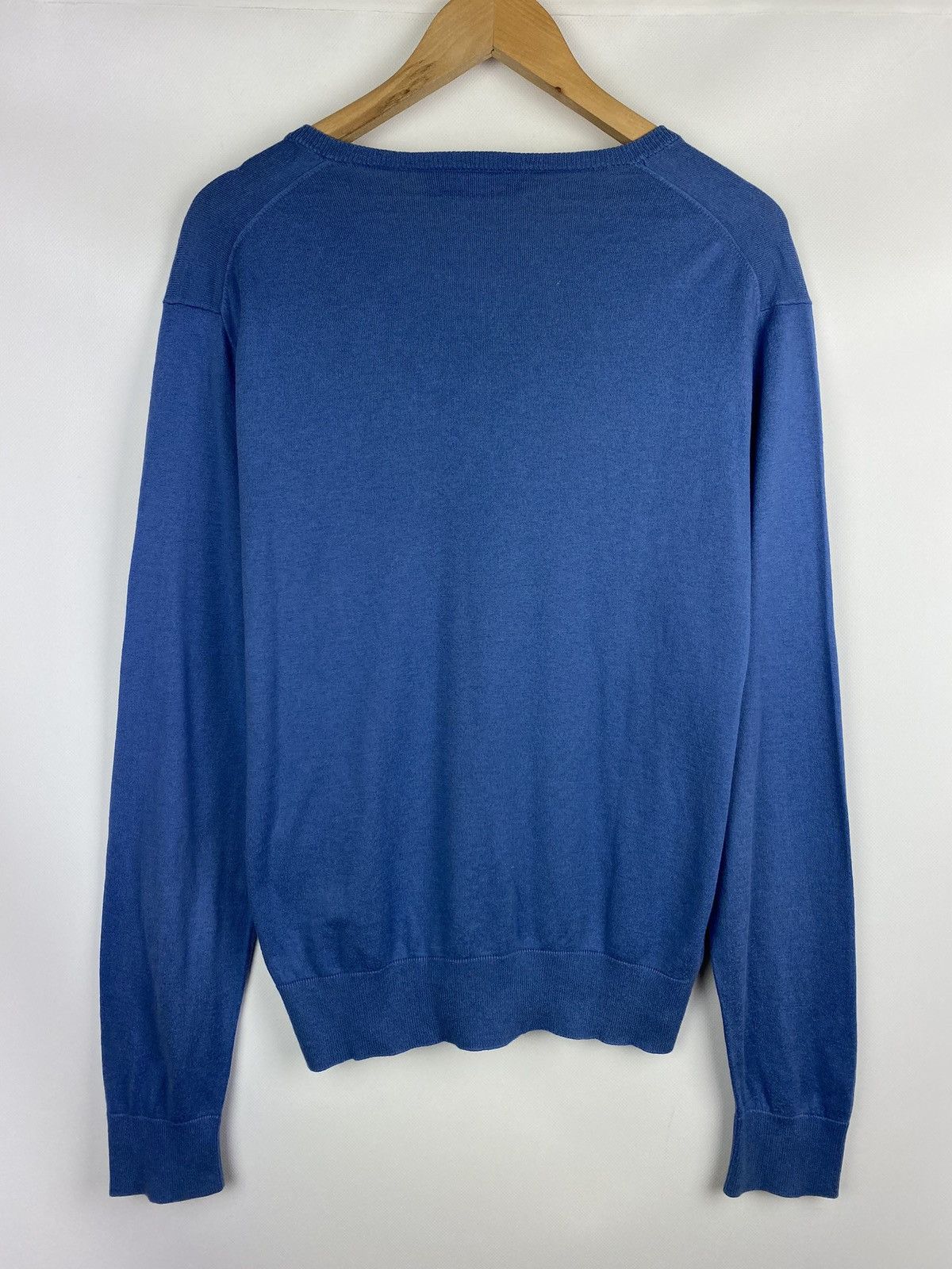 Vintage Polo by Ralph Lauren vintage men’s v neck sweater pullover Size US L / EU 52-54 / 3 - 12 Thumbnail