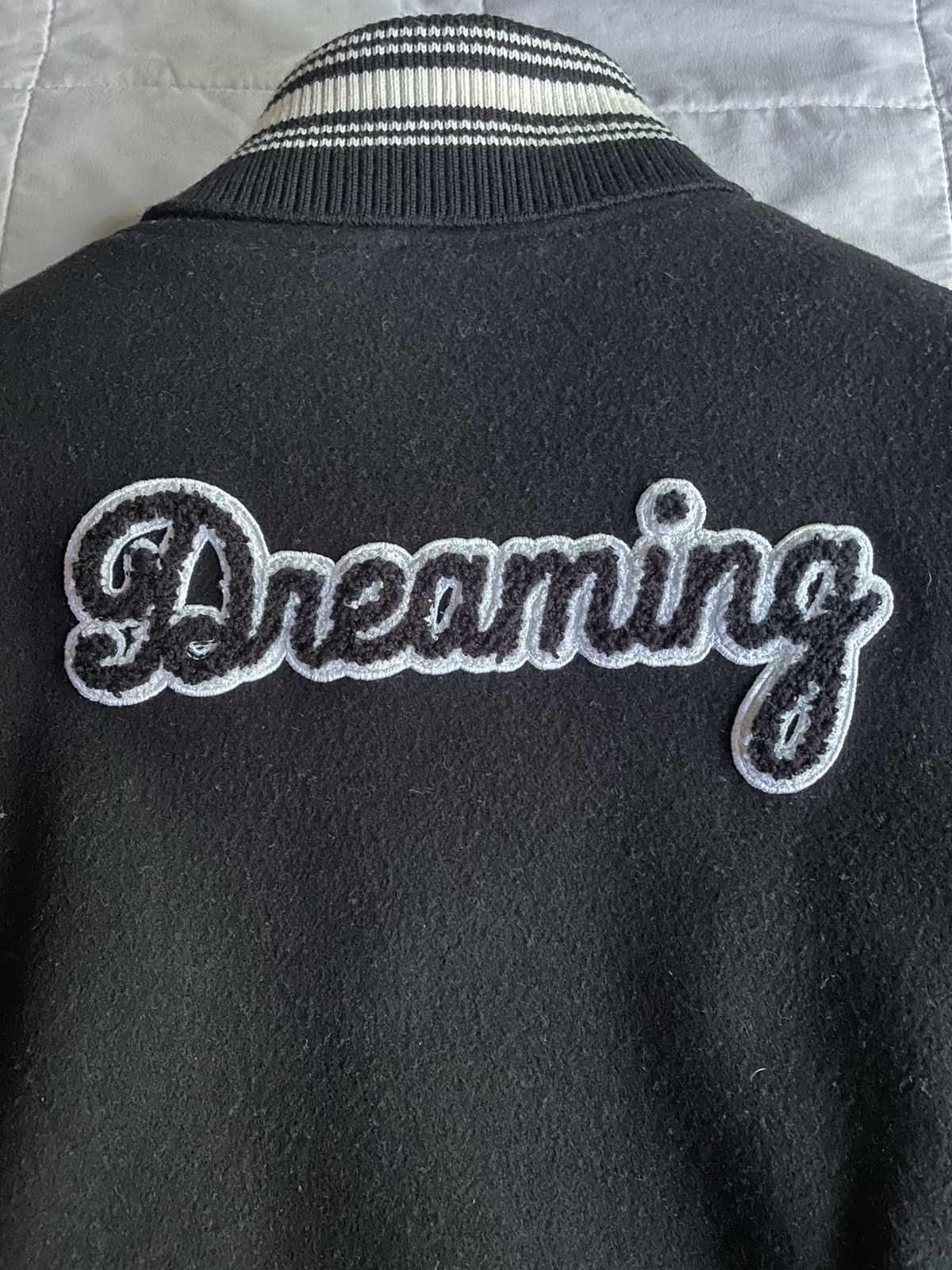 Louis Vuitton Louis Vuitton MLK Dreaming Leather Varsity Jacket Size US XL / EU 56 / 4 - 8 Thumbnail