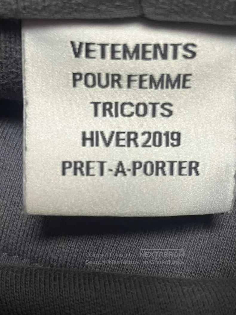 Vetements VETEMENTS Inside-Out Patchwork Sweatshirt Size US M / EU 48-50 / 2 - 4 Thumbnail
