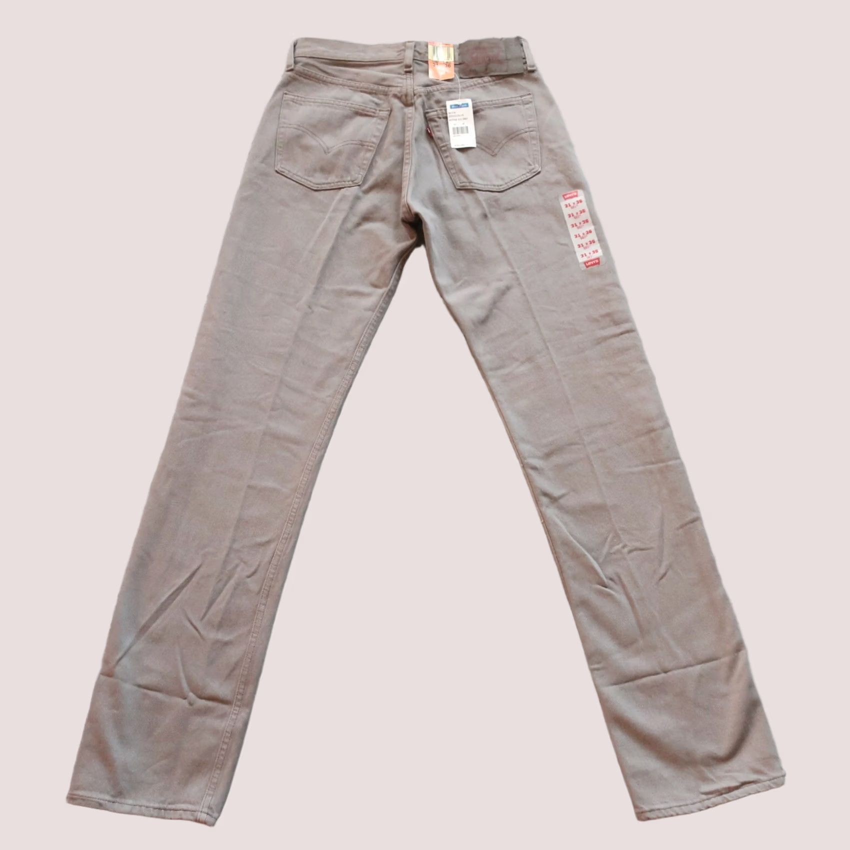 Levi's VINTAGE Levi's 501 Denim Jeans Men 30x35 Overdye Grey Jeans 80s 90s Size US 30 / EU 46 - 1 Thumbnail