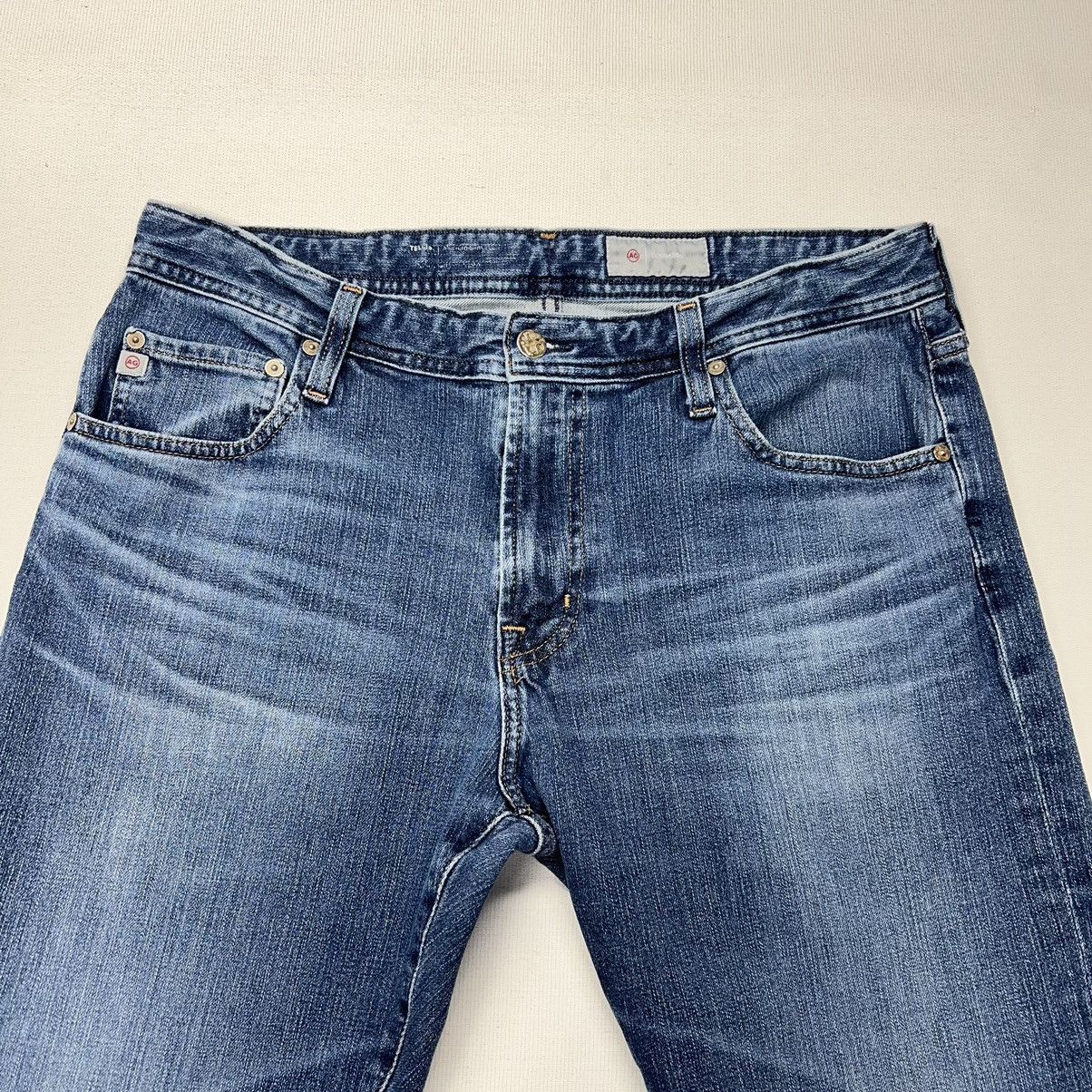 AG Adriano Goldschmied AG Adriano Goldschmied Jeans Blue Tellis Modern Slim Denim Size US 36 / EU 52 - 4 Thumbnail