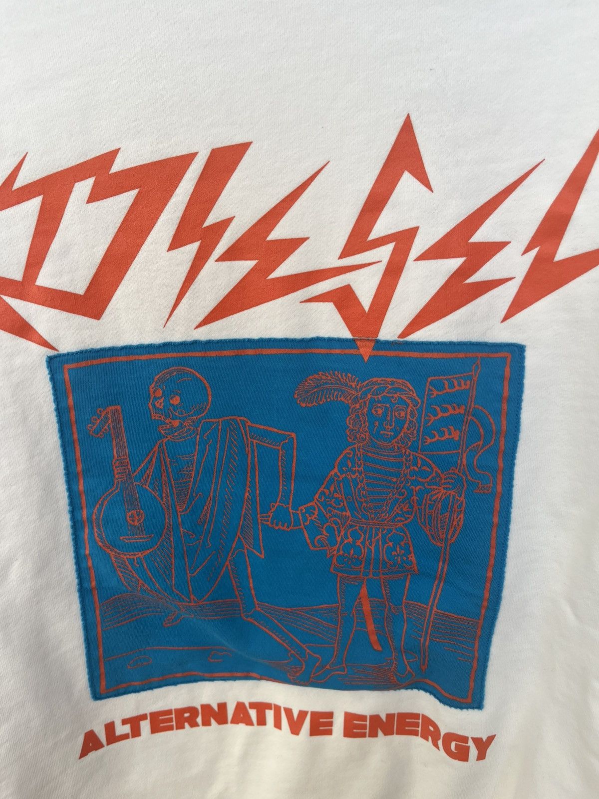 Diesel × Vintage Diesel Vintage Alternative Energy White Sweatshirt Small Size US S / EU 44-46 / 1 - 2 Thumbnail