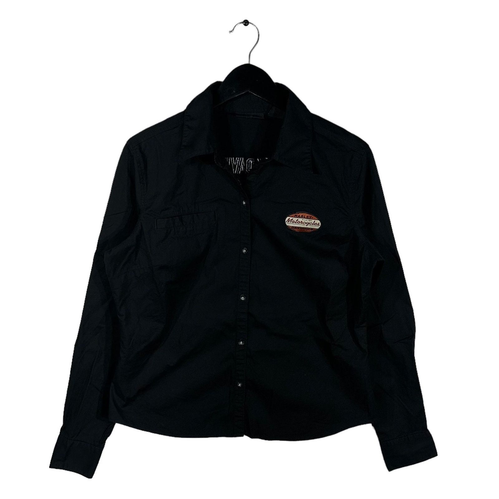 Vintage Vintage Harley Davidson American Legend Women's Button Down Size US L / EU 52-54 / 3 - 1 Thumbnail