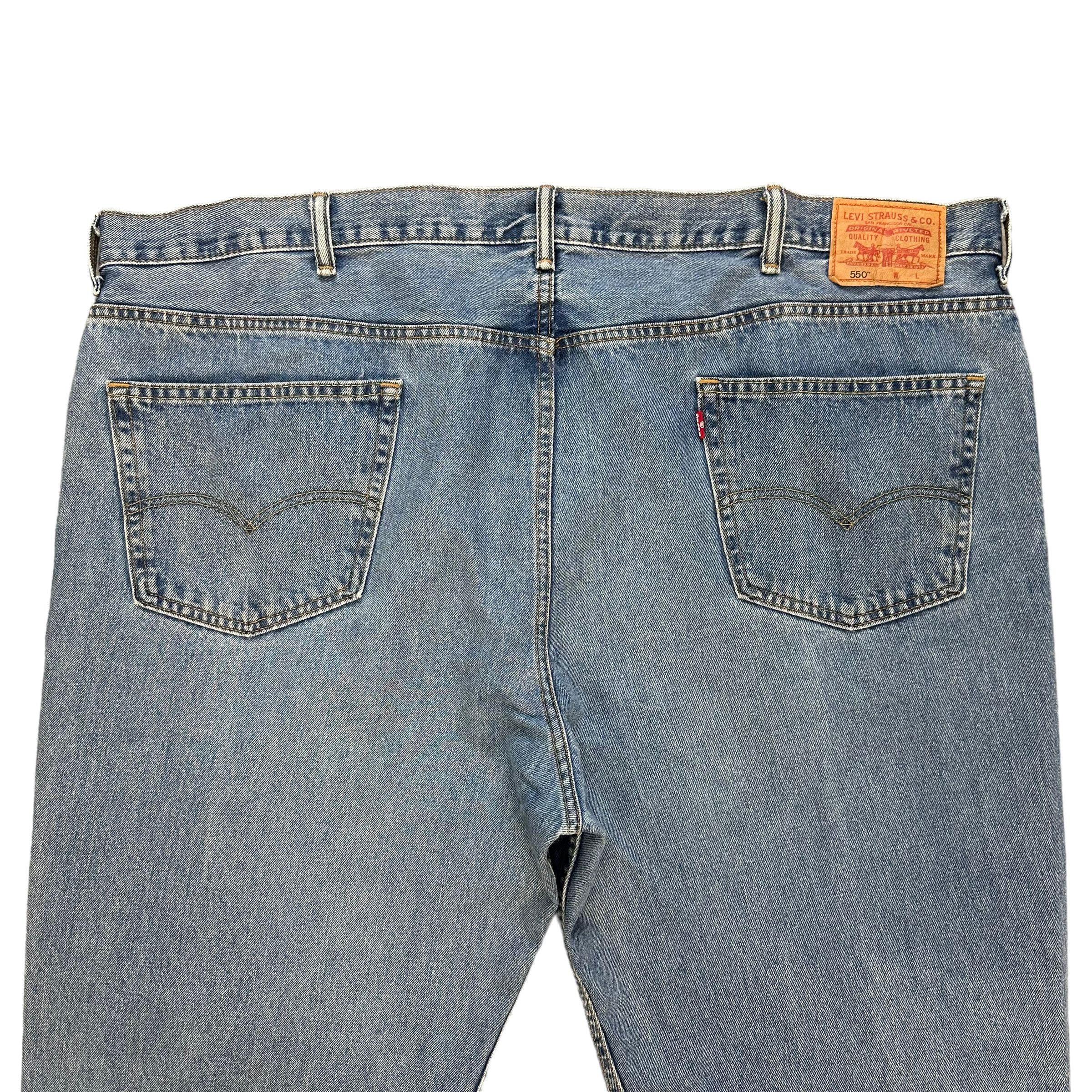 Levi's LEVIS 550 WASHED DENIM PANT SIZE 50X30 #8515-012 Size US 44 / EU 60 - 13 Thumbnail