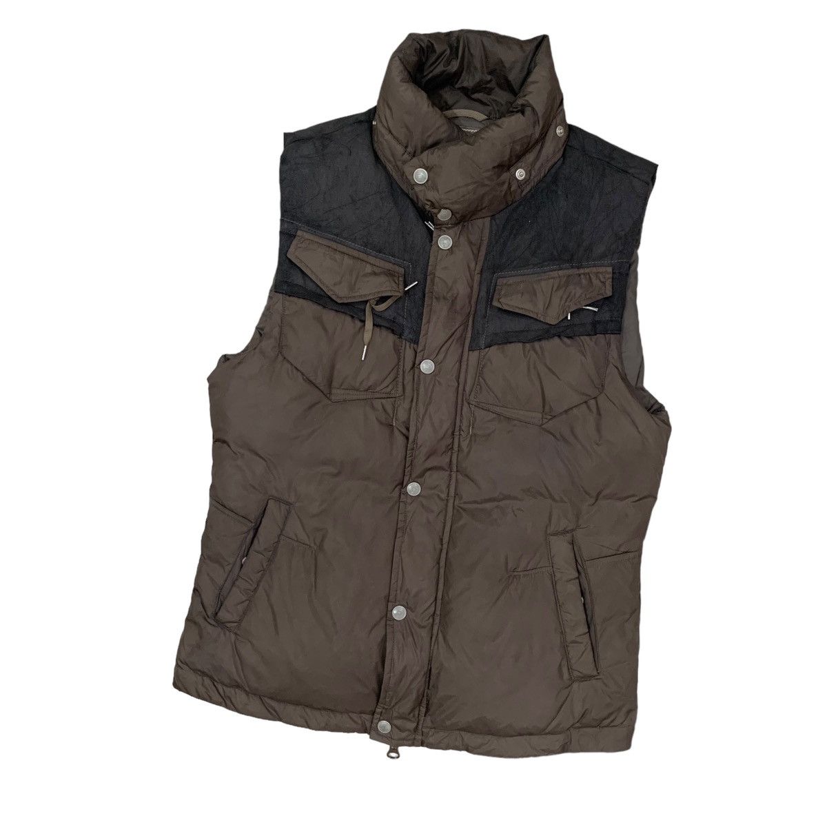 Marithe + Francois Girbaud Vintage MFG Puffer Vest Size M / US 6-8 / IT 42-44 - 5 Thumbnail