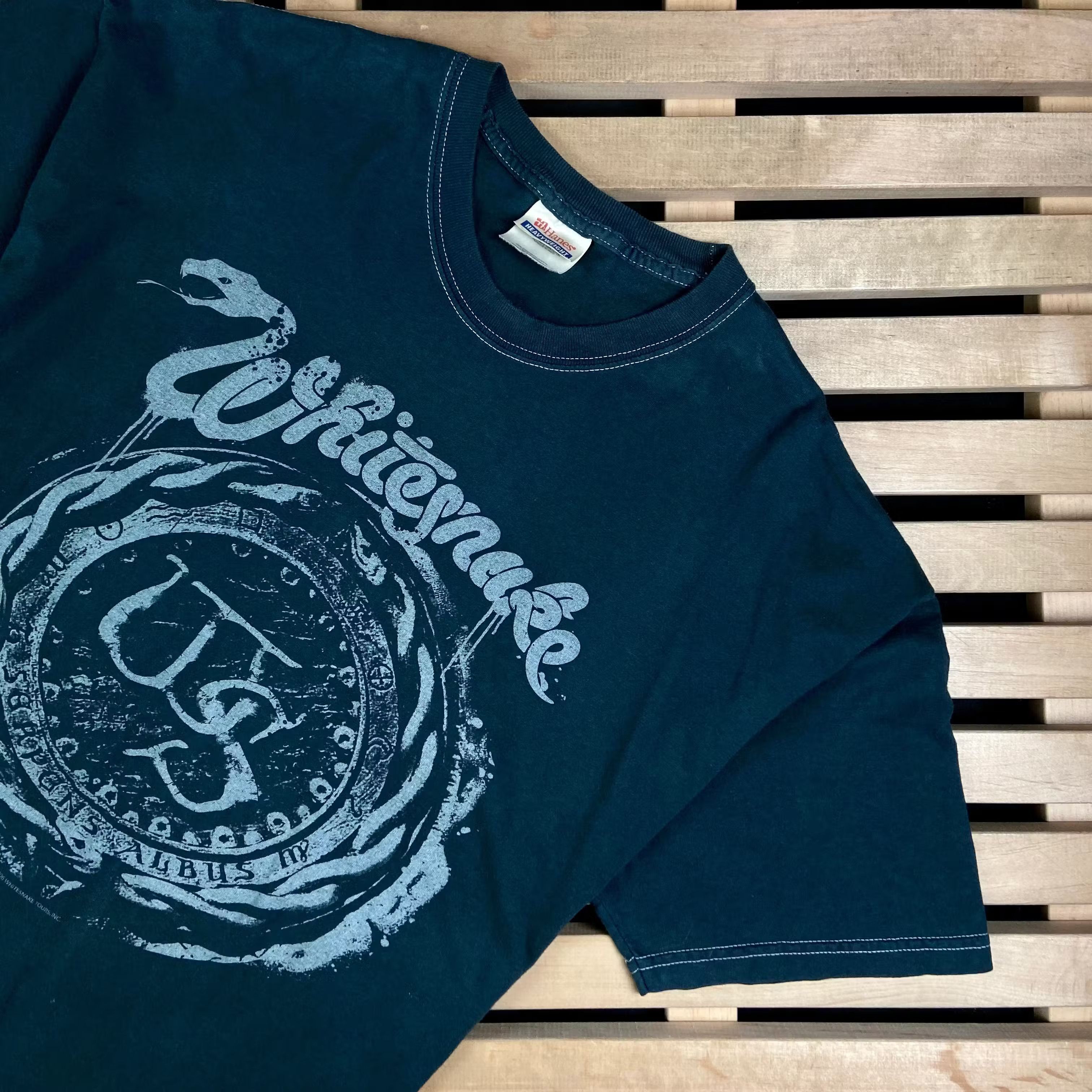 Band Tees × Vintage Mens Vintage T Shirt WhiteSnake 2006 Size XL Size US XL / EU 56 / 4 - 2 Thumbnail
