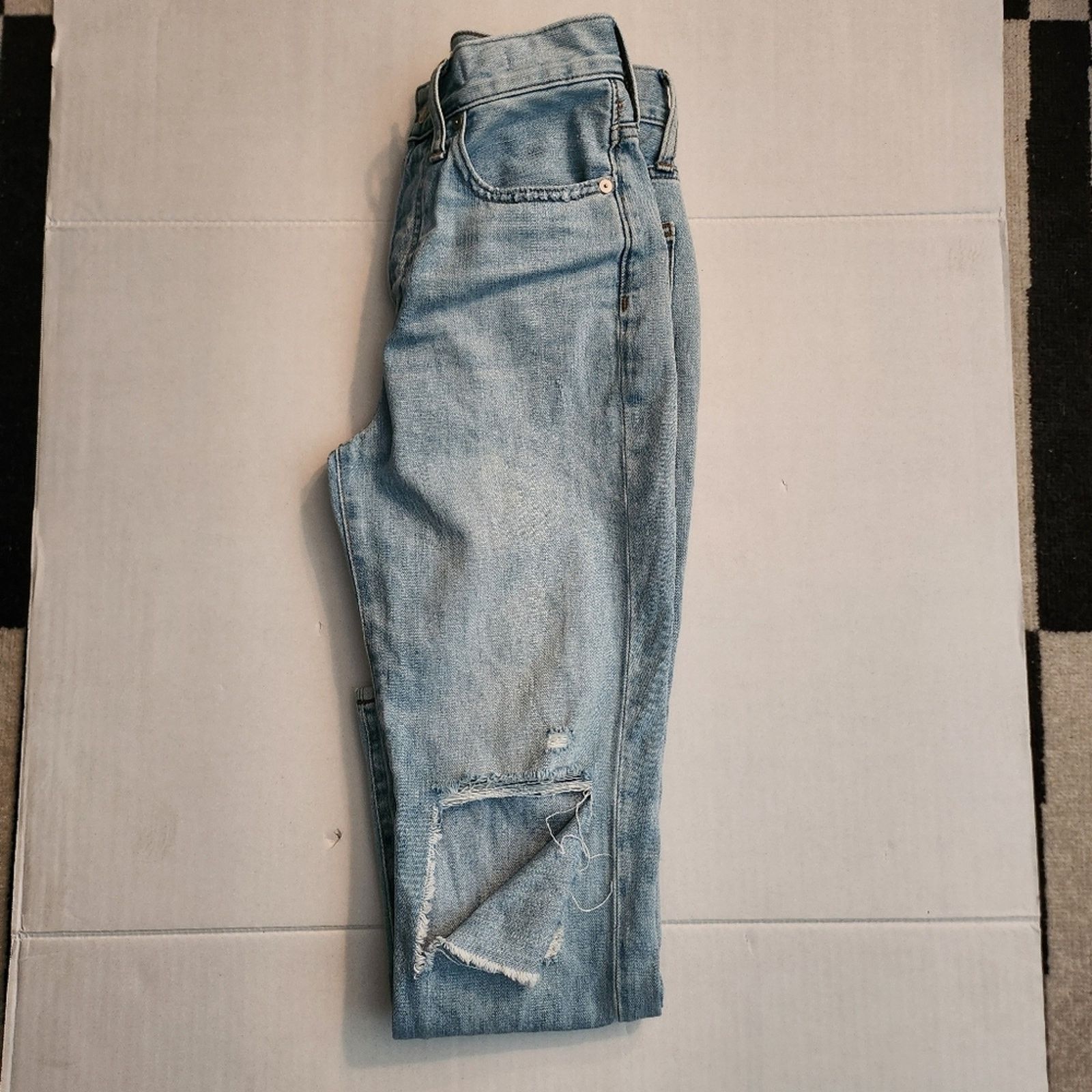Madewell Madewell The Perfect Vintage Crop Jeans Size 25" / US 0 / IT 36 - 11 Thumbnail
