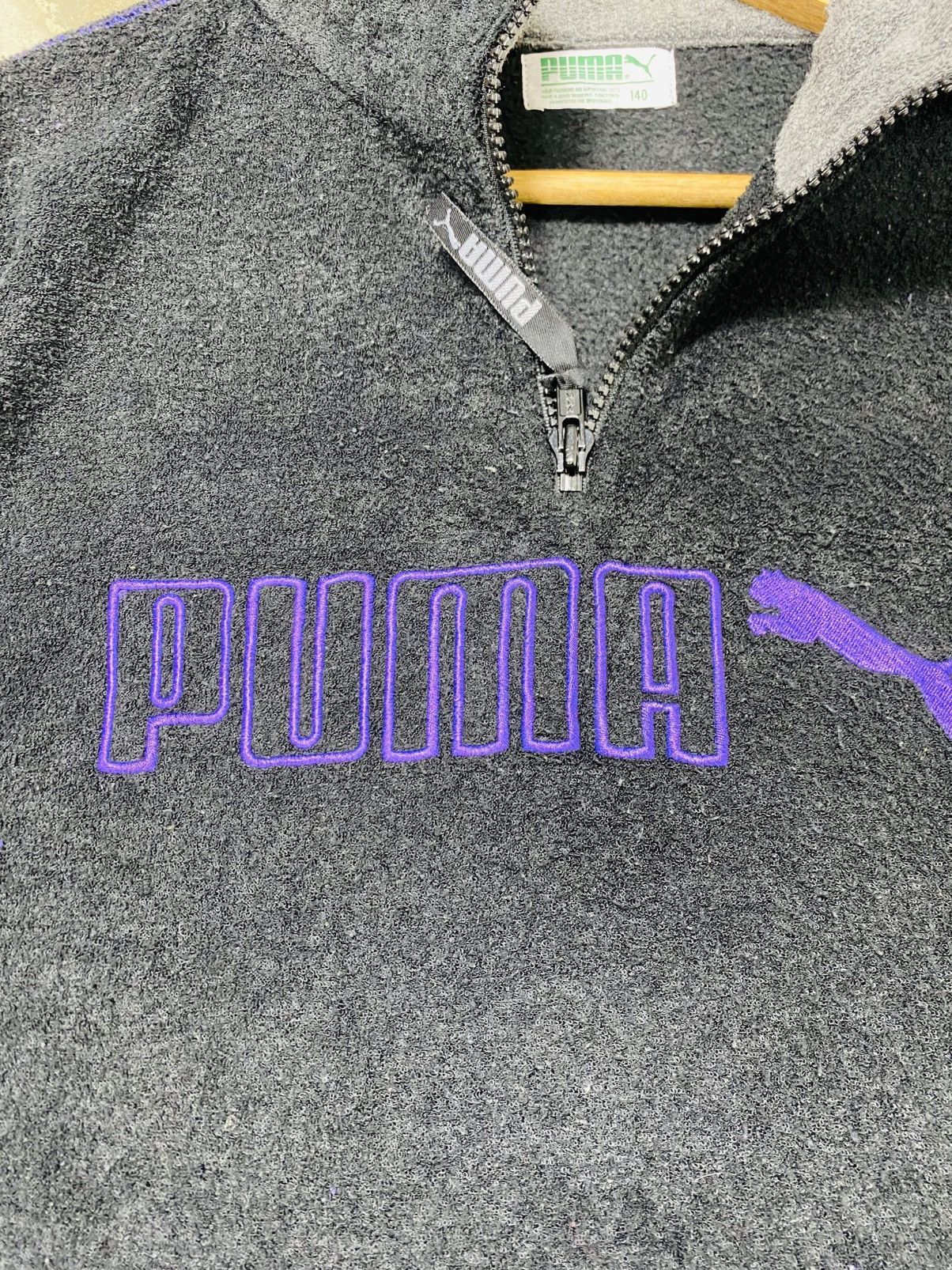Puma Rare Vintage 90s Puma Halfzipper Sweatshirt Size US S / EU 44-46 / 1 - 7 Thumbnail