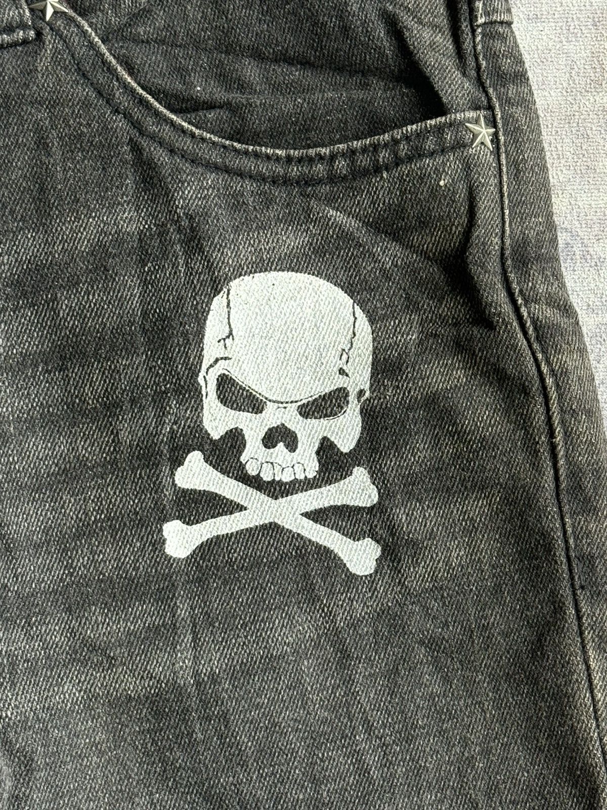 No Future No Future Skull Punk Riot Poem Denim Pants / ifsixwasnine Size US 31 - 5 Thumbnail