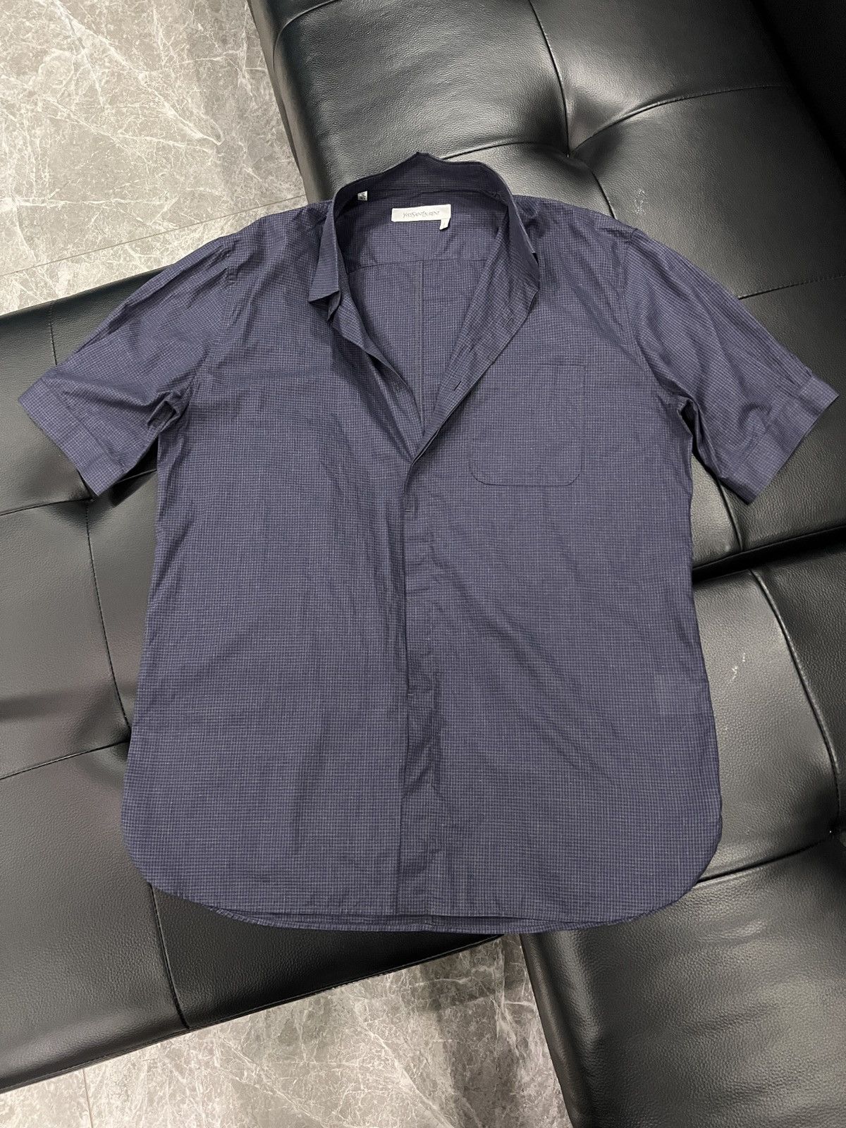 Yves Saint Laurent Yves Saint Laurent 2012 Short Sleeve Shirt Size US XS / EU 42 / 0 - 1 Thumbnail