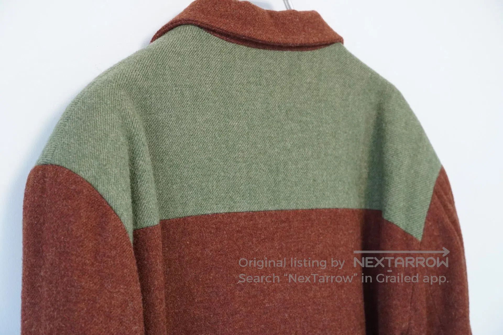 Yohji Yamamoto Yohji Yamamoto Color Block Wool Coat. Size US M / EU 48-50 / 2 - 6 Thumbnail
