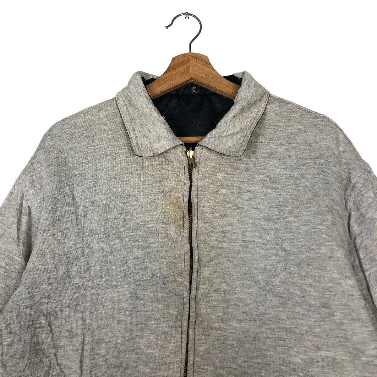 Japanese Brand 🔥Vtg Reversible Bomber Jacket Club League Sports Big Logo Size US L / EU 52-54 / 3 - 16 Thumbnail