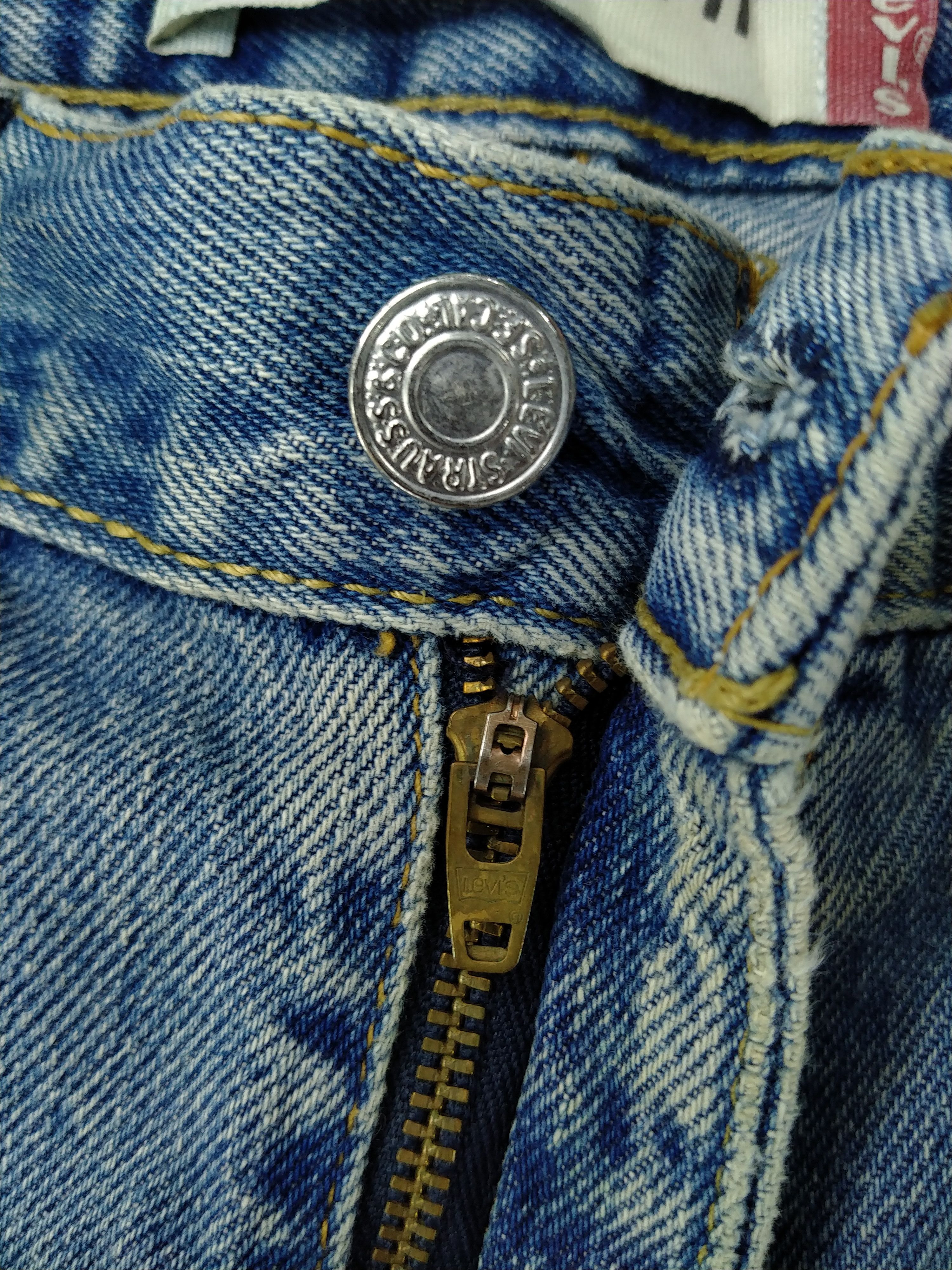 Levi's Dirty Blue Vintage Levi's 550 Straight Fit Denim 36x30 JN430 Size US 36 / EU 52 - 9 Thumbnail