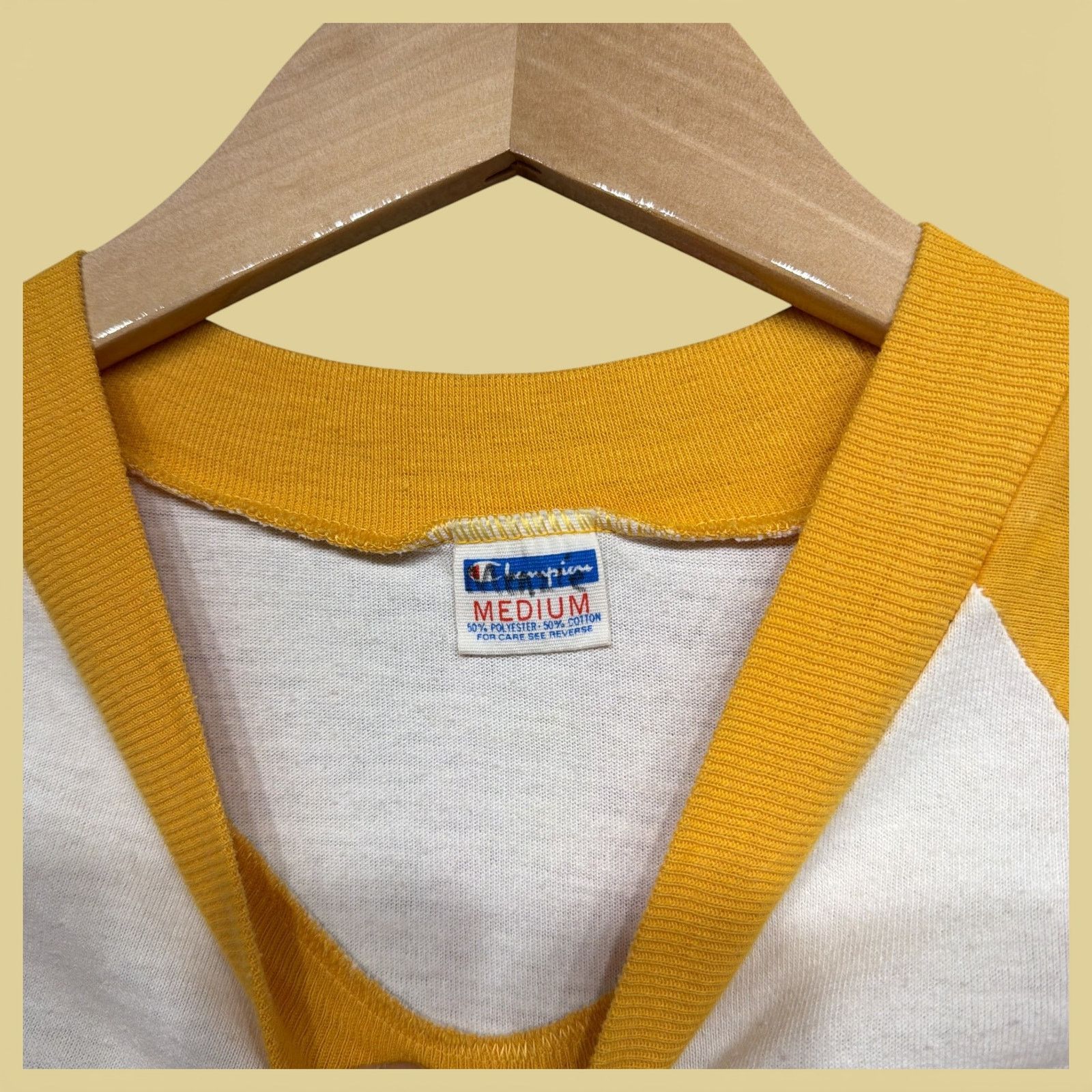 Champion Vintage Champion Camp Kanakuk 70s Blue Bar T Shirt Medium Size US M / EU 48-50 / 2 - 4 Thumbnail