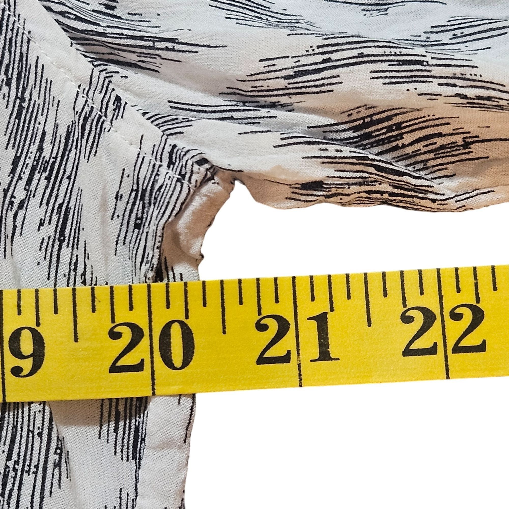 Other Cloth & Stone Button-Up Top Gray Diamond Print Size M Lightw Size M / US 6-8 / IT 42-44 - 5 Thumbnail