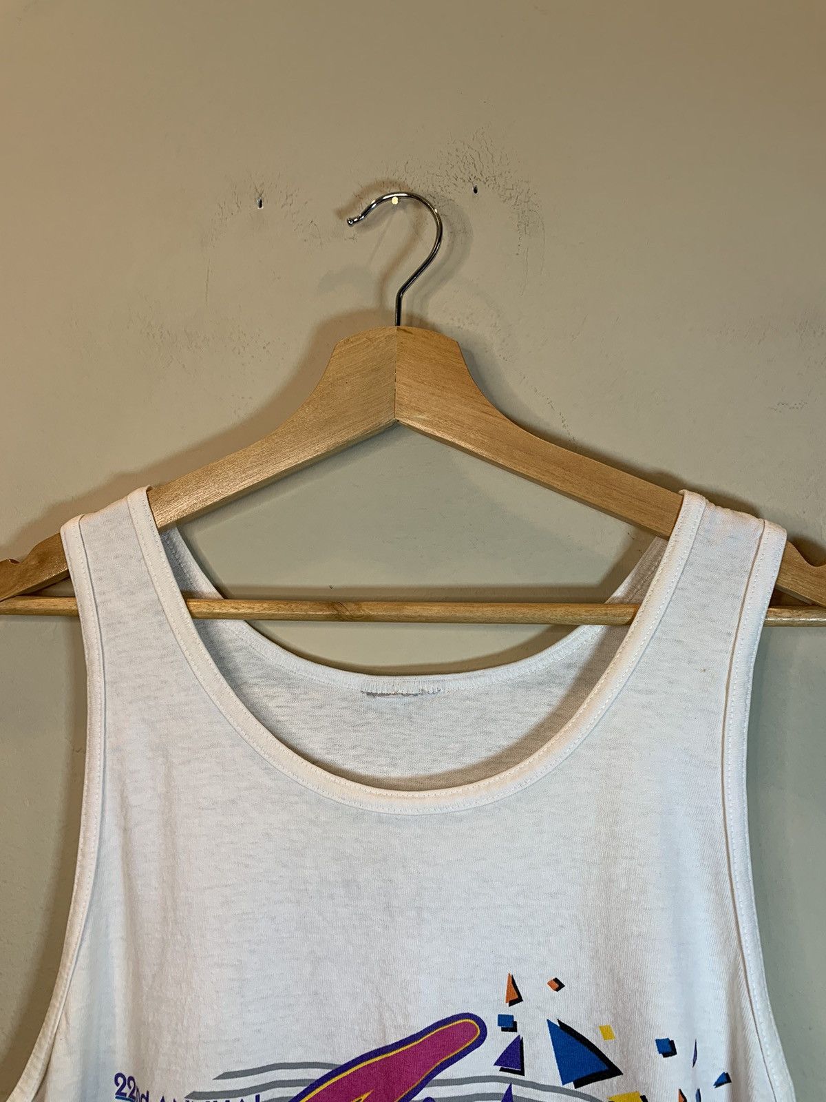 Vintage *RARE* Vintage 80’s Car Show Picnic Andy’s Vallejo Tank Top Size US L / EU 52-54 / 3 - 7 Thumbnail