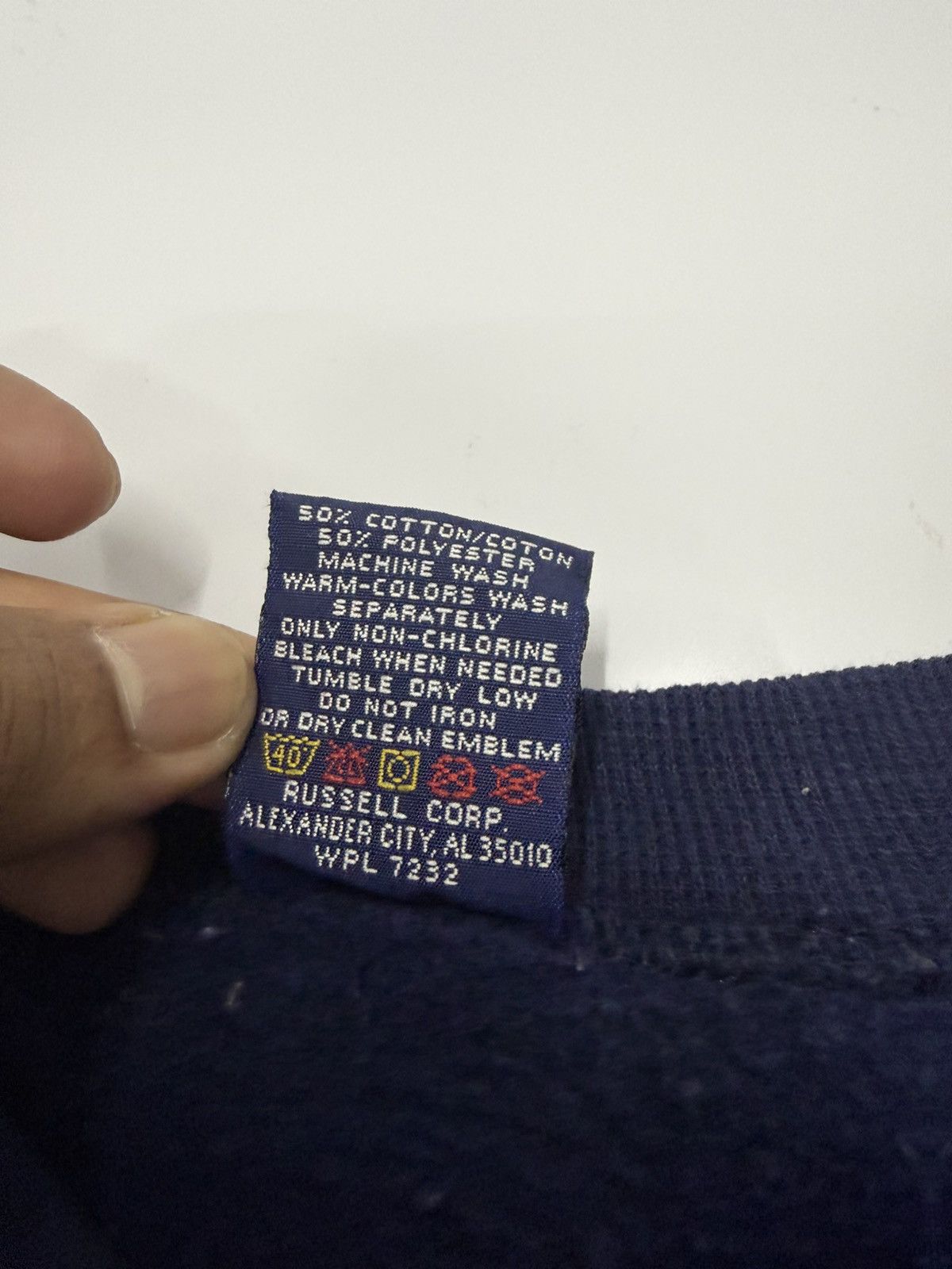 Russell Athletic 🔥 Vintage 80s H.I.S by Russel IOWA Sweatshirt Made in USA Size US S / EU 44-46 / 1 - 6 Thumbnail