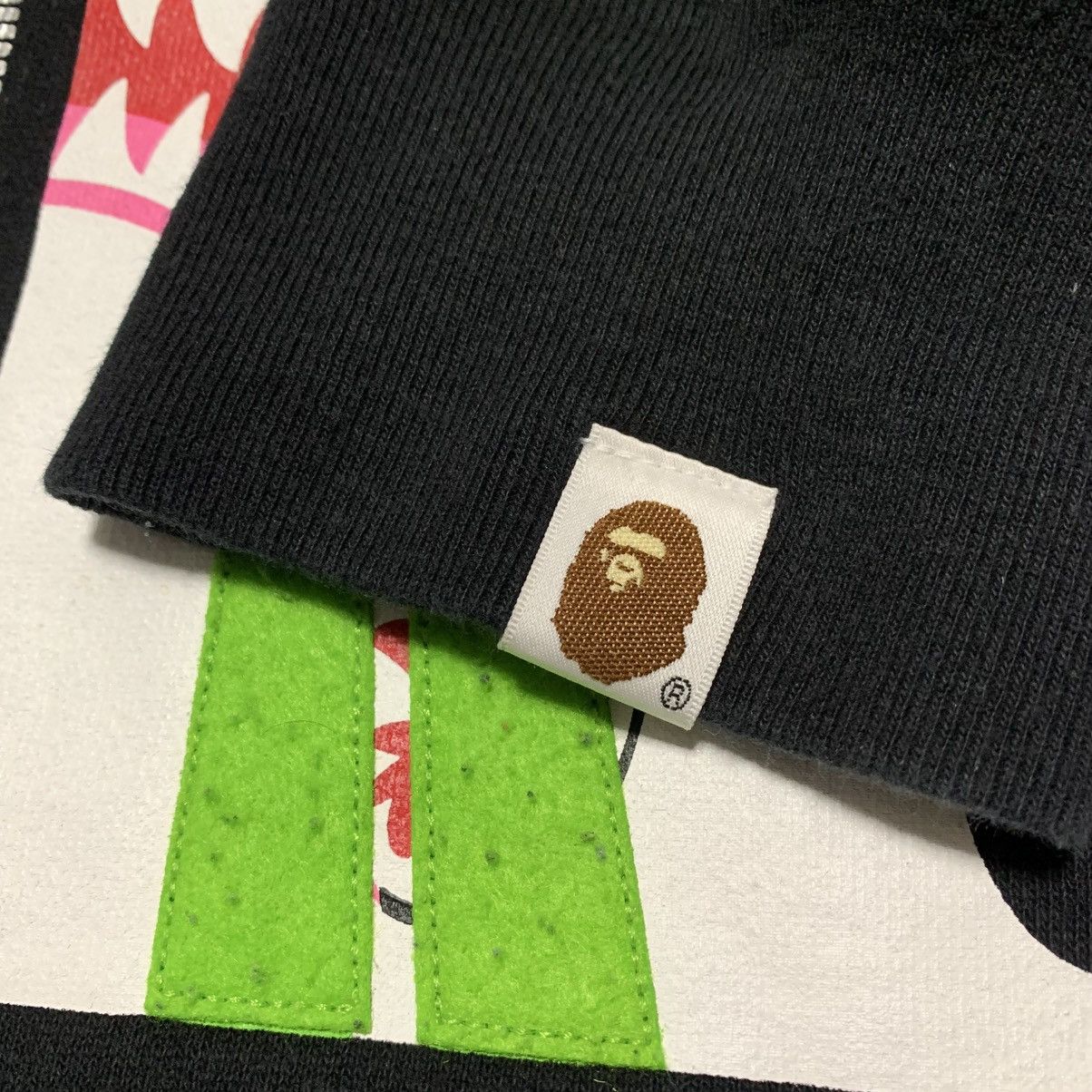 Bape Bape Large Panda Zip Black Sweatshirt Crewneck A Bathing Ape Size US L / EU 52-54 / 3 - 6 Thumbnail