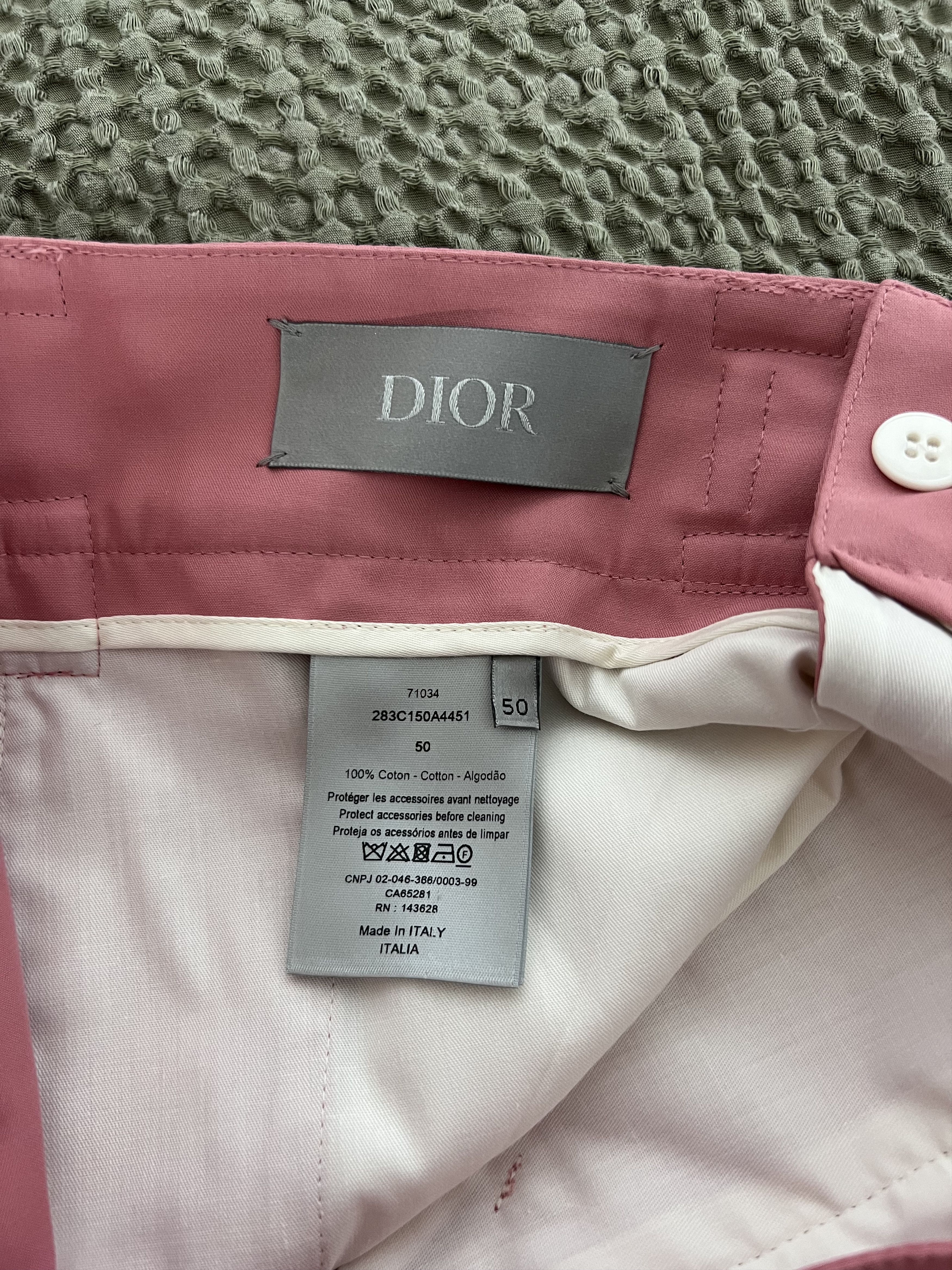1017 ALYX 9SM Dior 1017 Alyx 9SM Rollercoaster Buckle Cargo Shorts in Pink Size US 34 / EU 50 - 8 Thumbnail