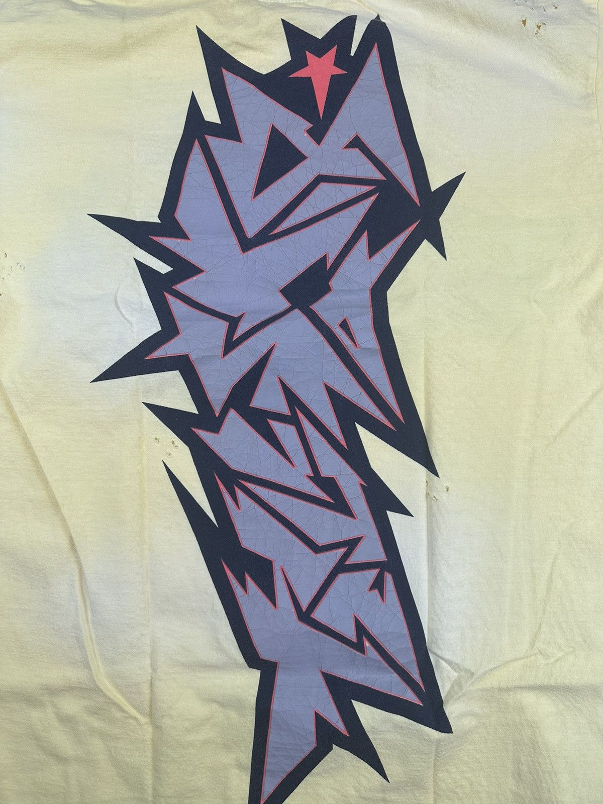 HELLSTAR Hellstar Sample Cracked Print T-shirt Size US M / EU 48-50 / 2 - 4 Thumbnail