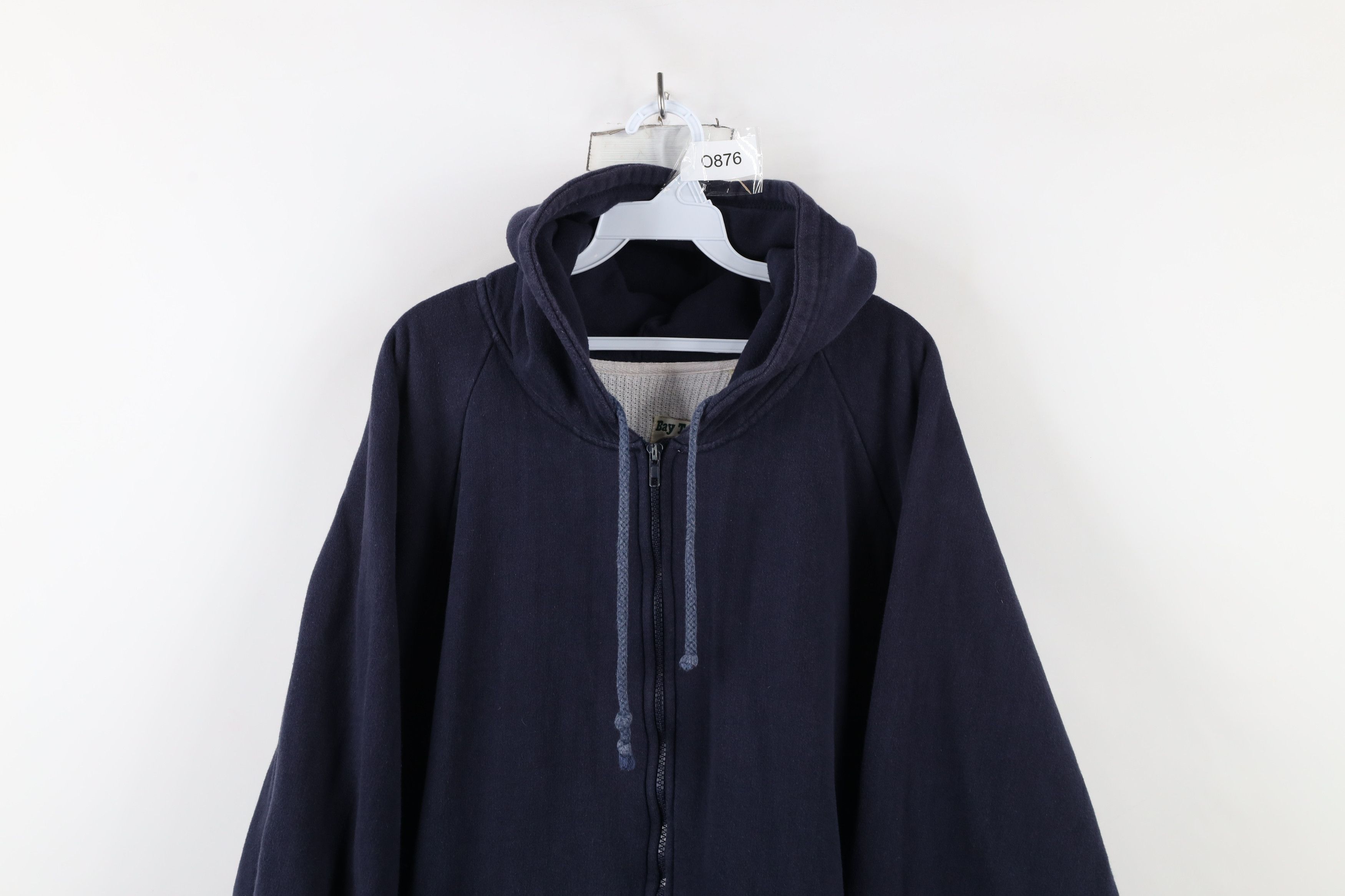 Vintage Vintage 90s Streetwear Wall Thermal Lined Full Zip Hoodie Size US XXL / EU 58 / 5 - 2 Thumbnail