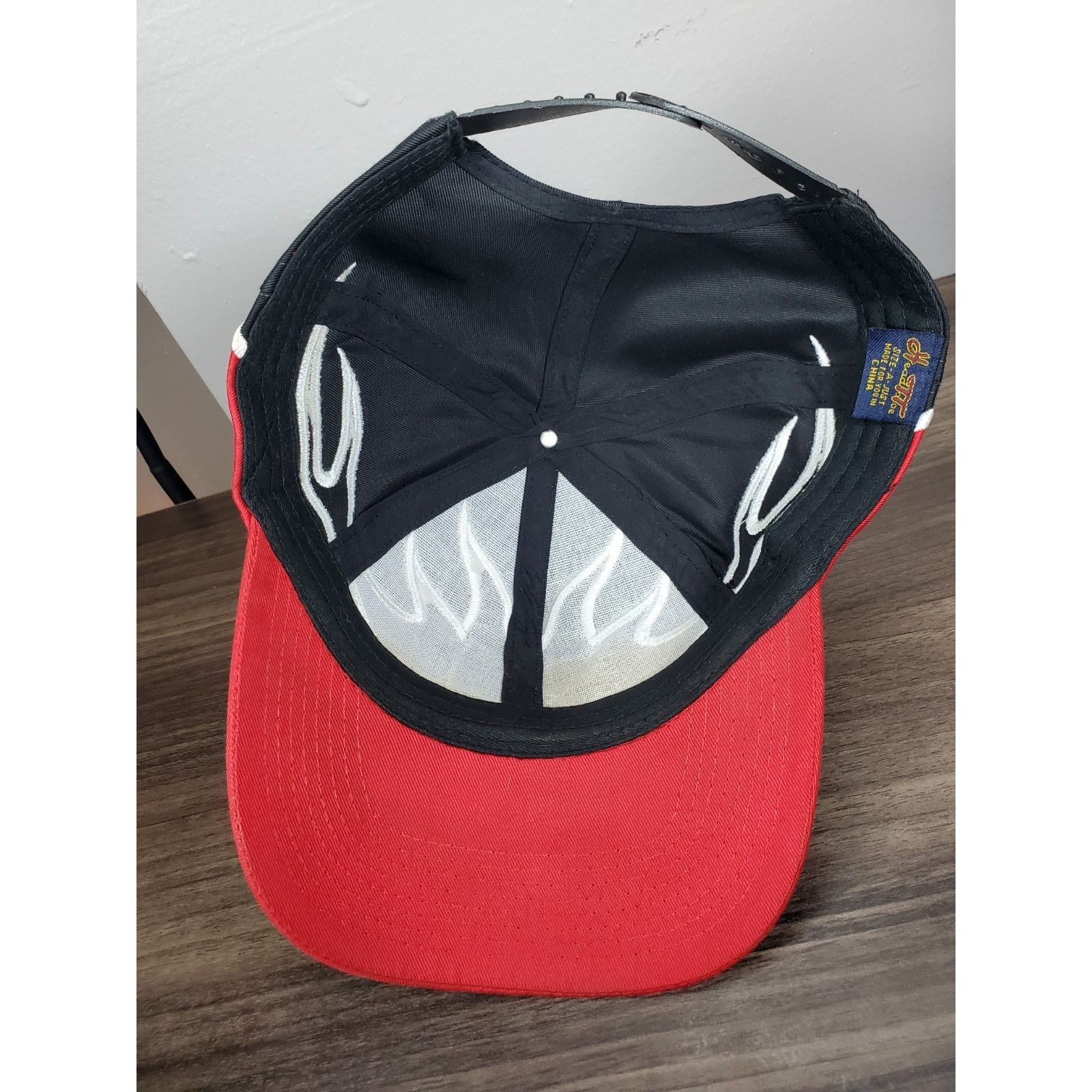 Vintage Vintage Route 66 Flame Hat Adjustable Snapback Cap Fire Size ONE SIZE - 8 Thumbnail