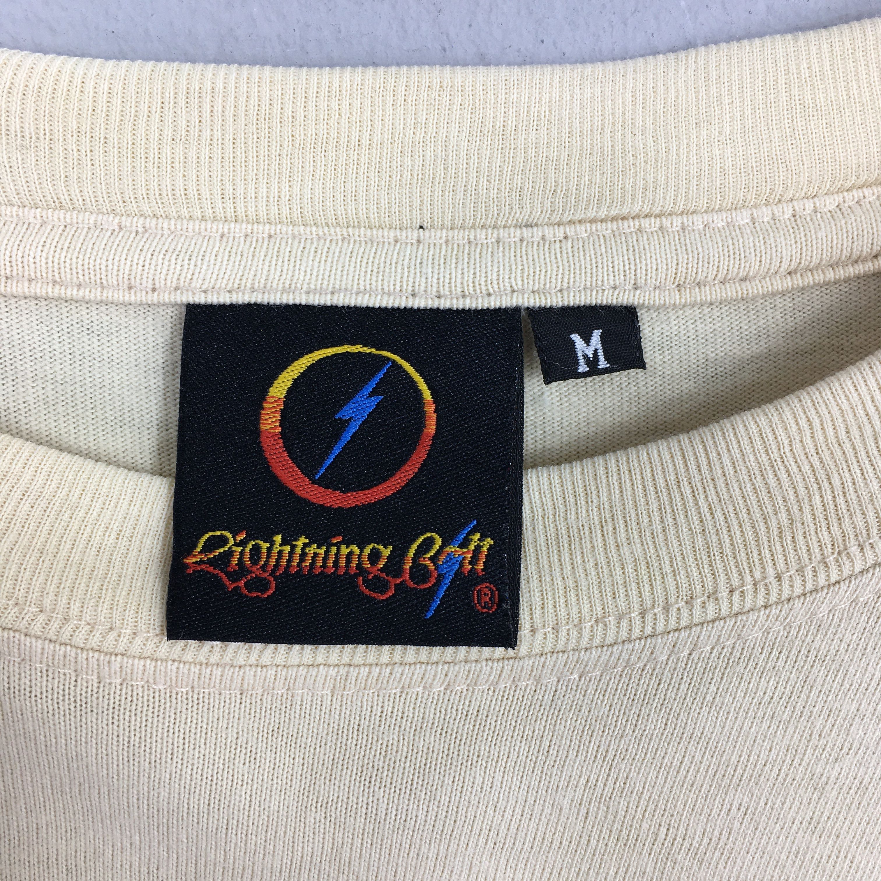 Lightning Bolt Vintage 90's Lightning Bolt Surfing T shirt Medium Size US M / EU 48-50 / 2 - 6 Thumbnail