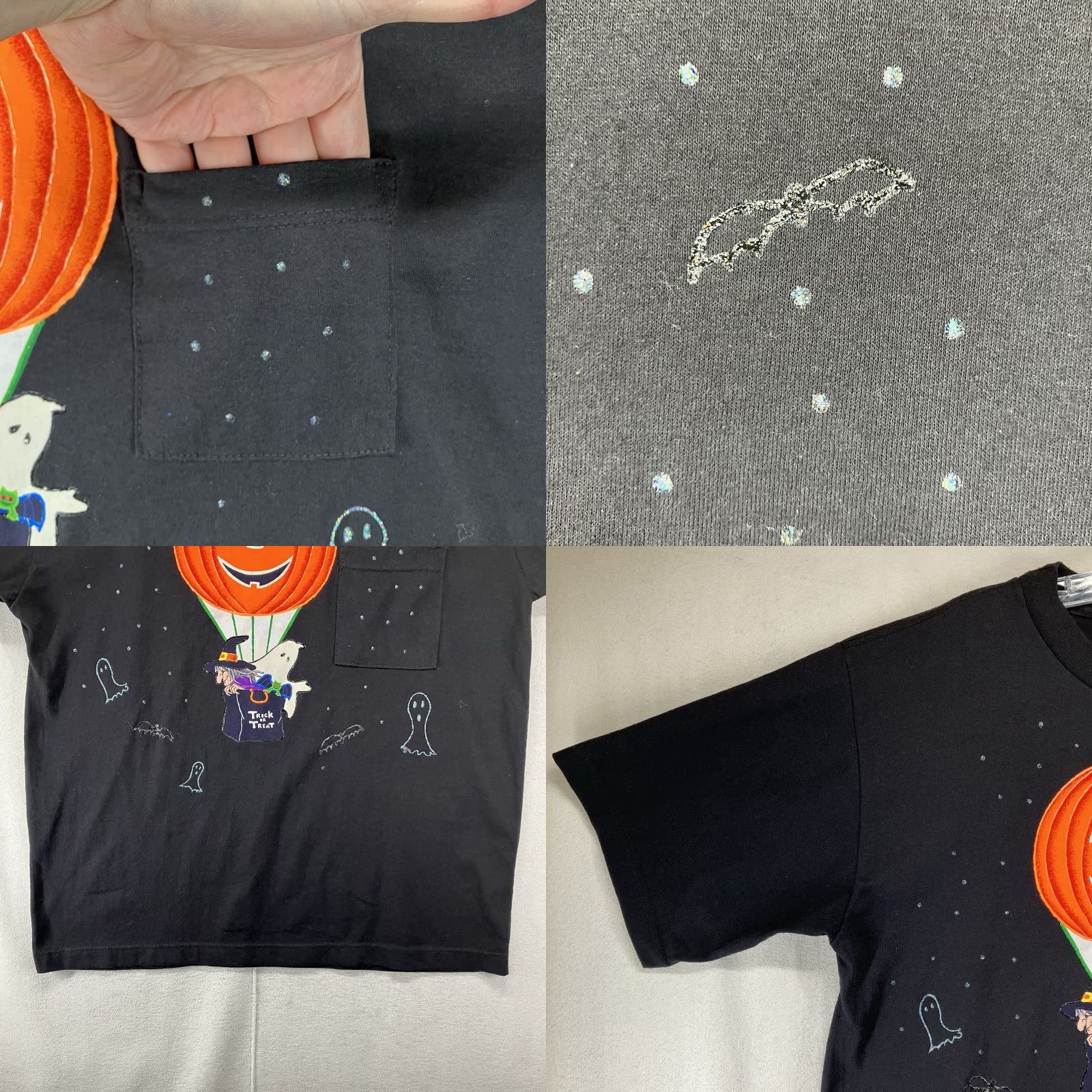 Doublet Vintage Women's Shirt Large USA Pocket Double Sided Art Fun Paint Halloween Size L / US 10 / IT 46 - 9 Thumbnail