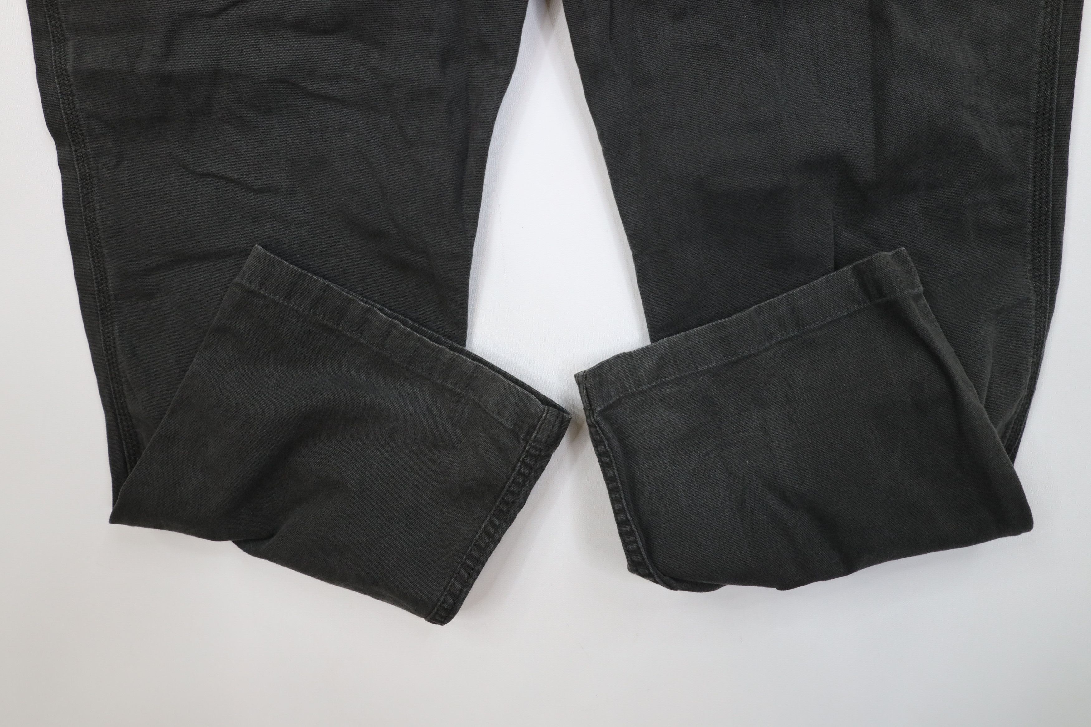 Carhartt Vintage Y2K Carhartt Relaxed Canvas Wide Leg Pants Peat Size US 40 / EU 56 - 5 Thumbnail